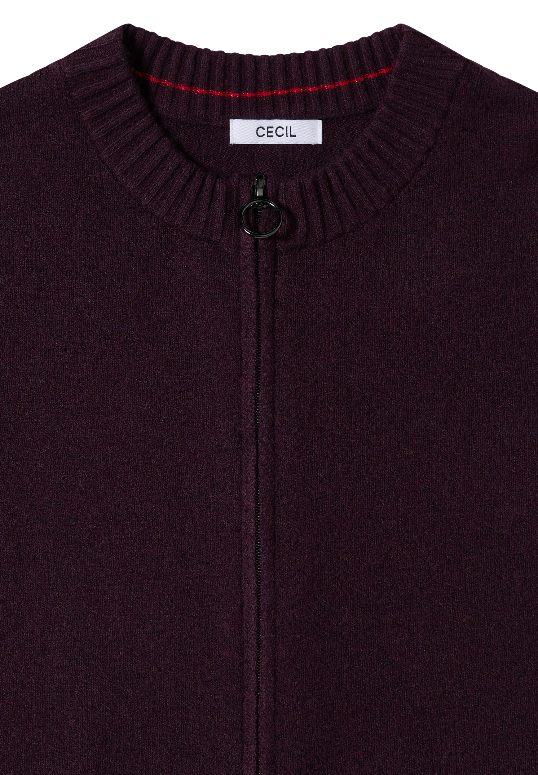 NOS_Cosy Zipper cardigan #2