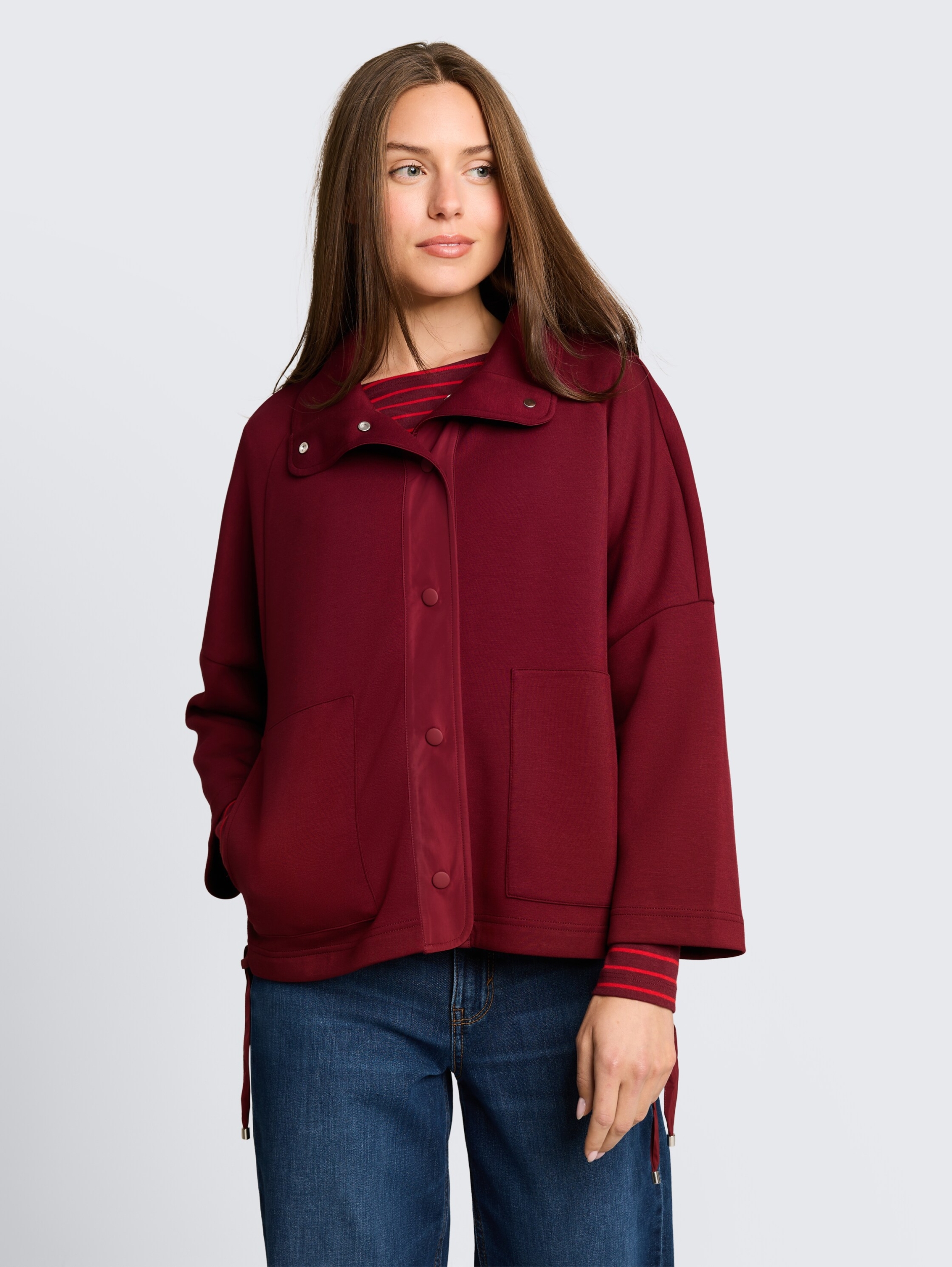 Sweatjacket scuba standup coll #5