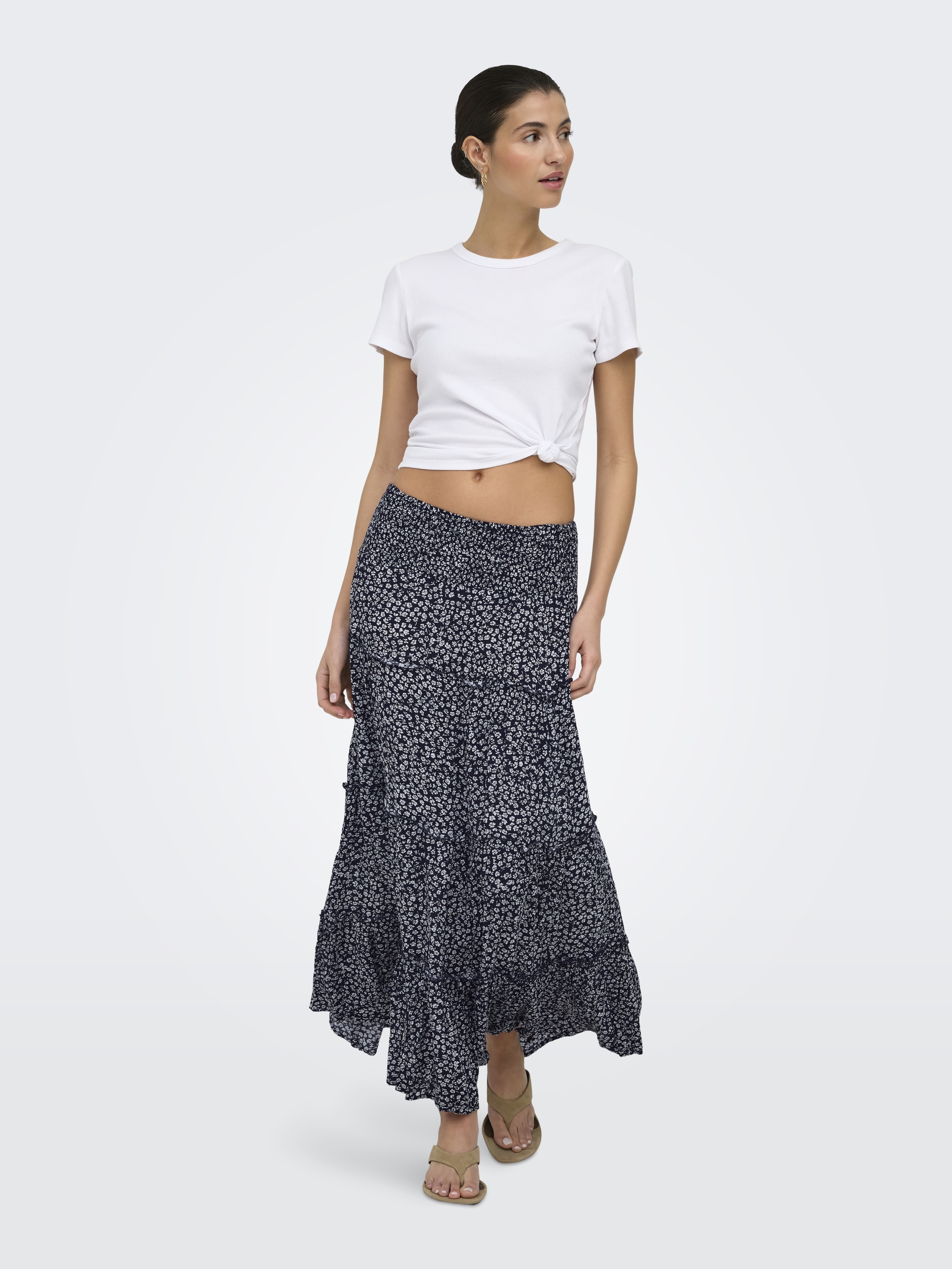 ONLFERNANDA LIFE LAYRED LONG SKIRTNOOS #6