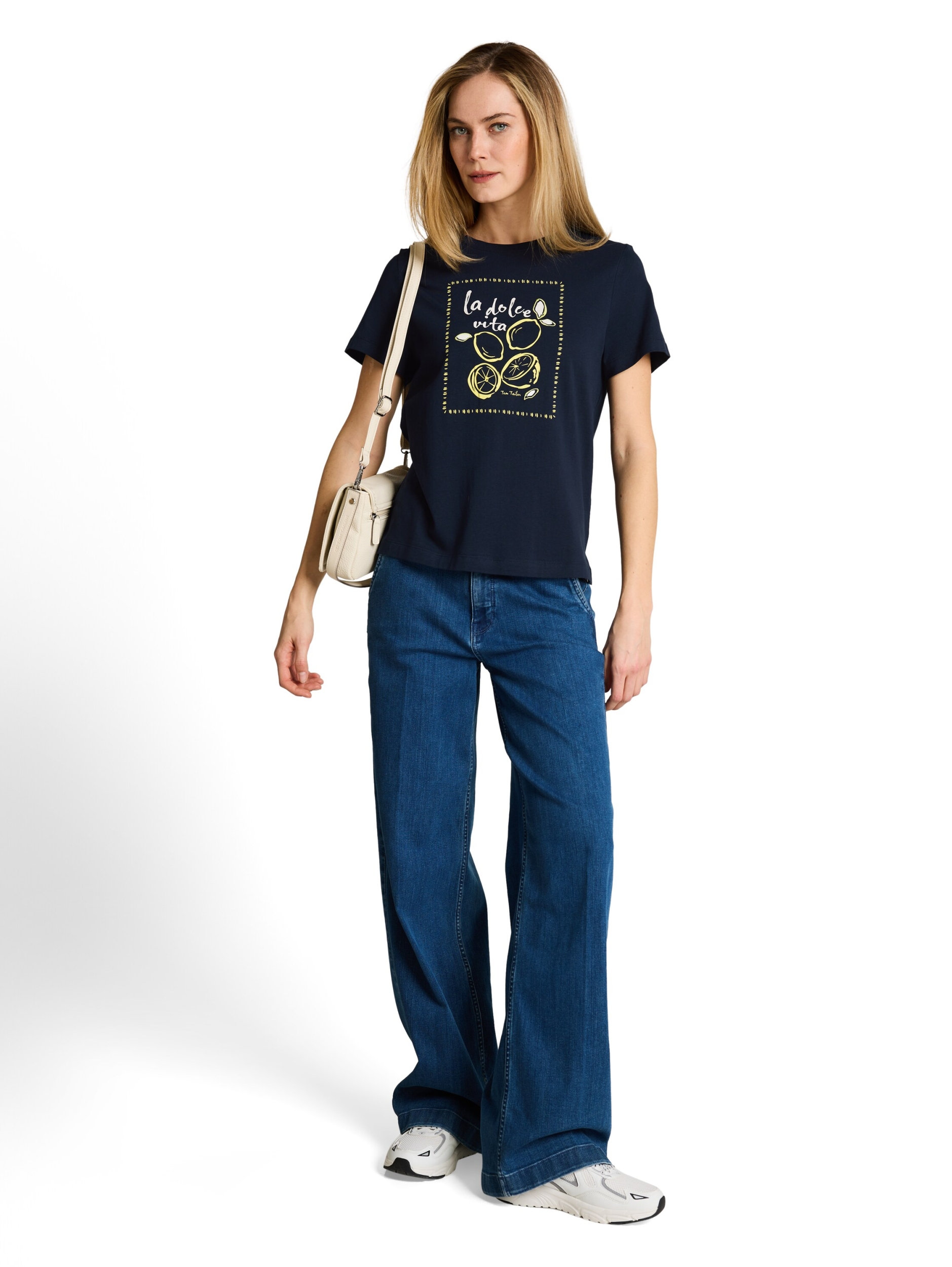 T-Shirt crew neck front print #3