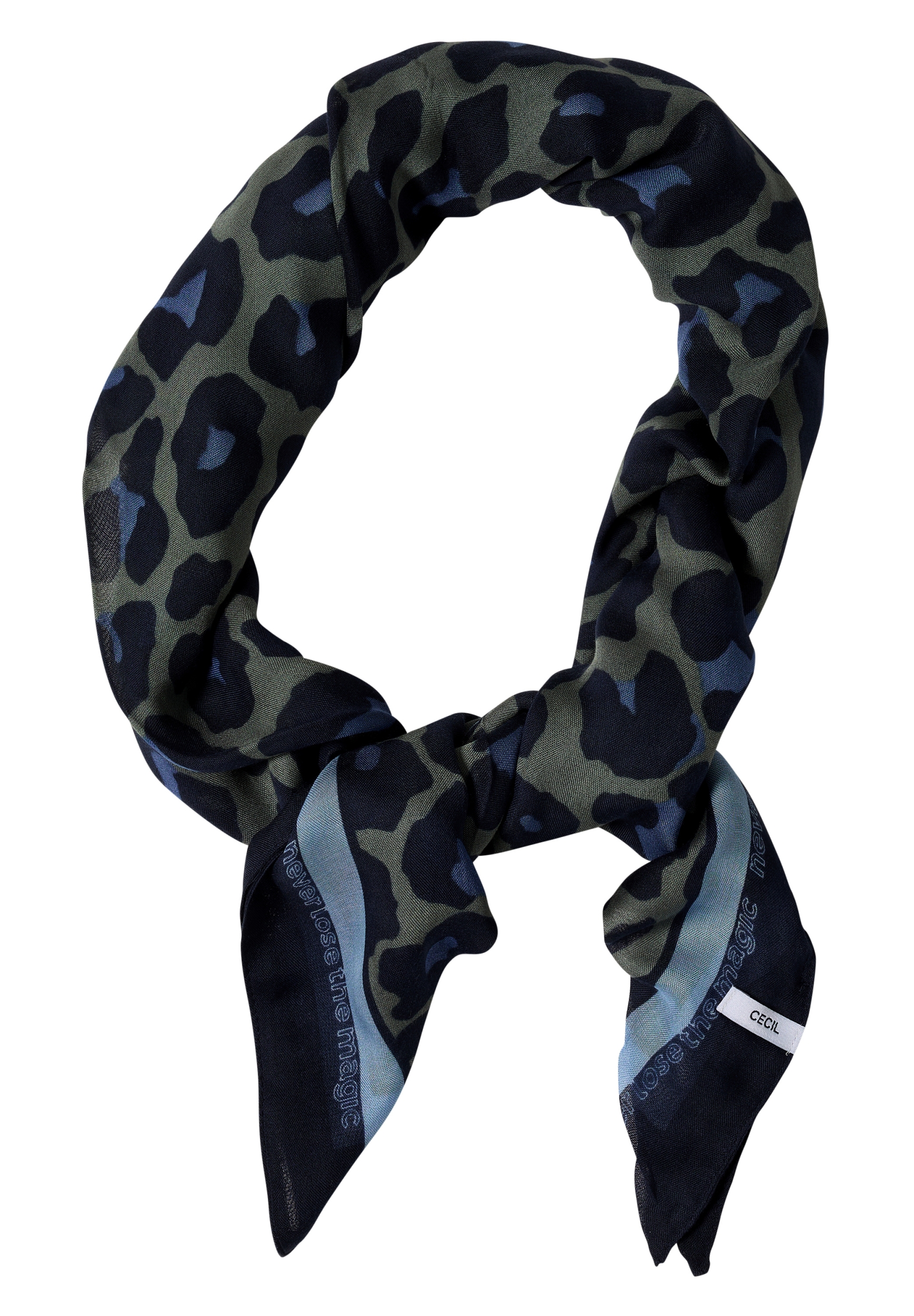 Double Layer Print Triangle Cl #1