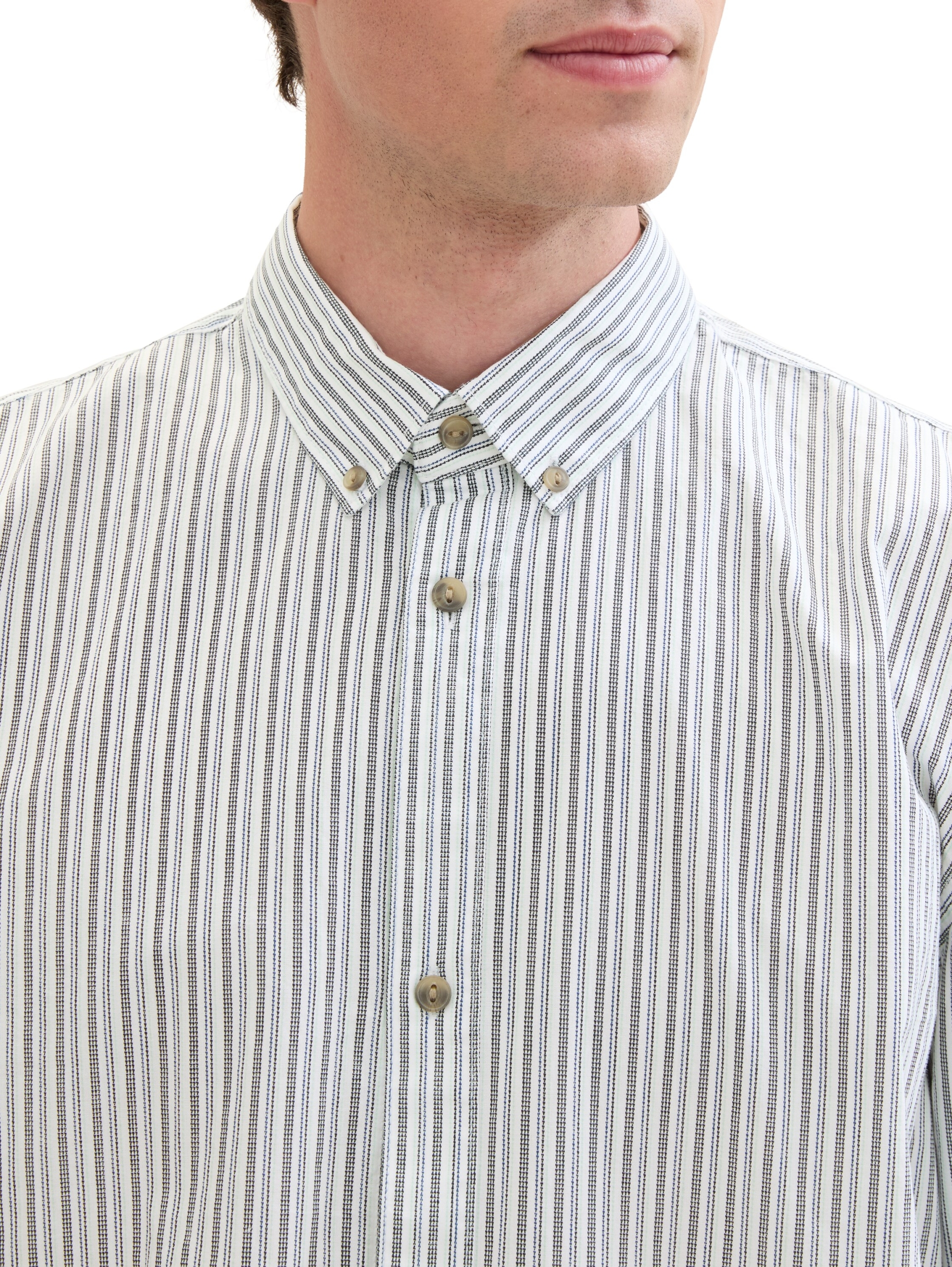 Poplin Hemd mit Print #7