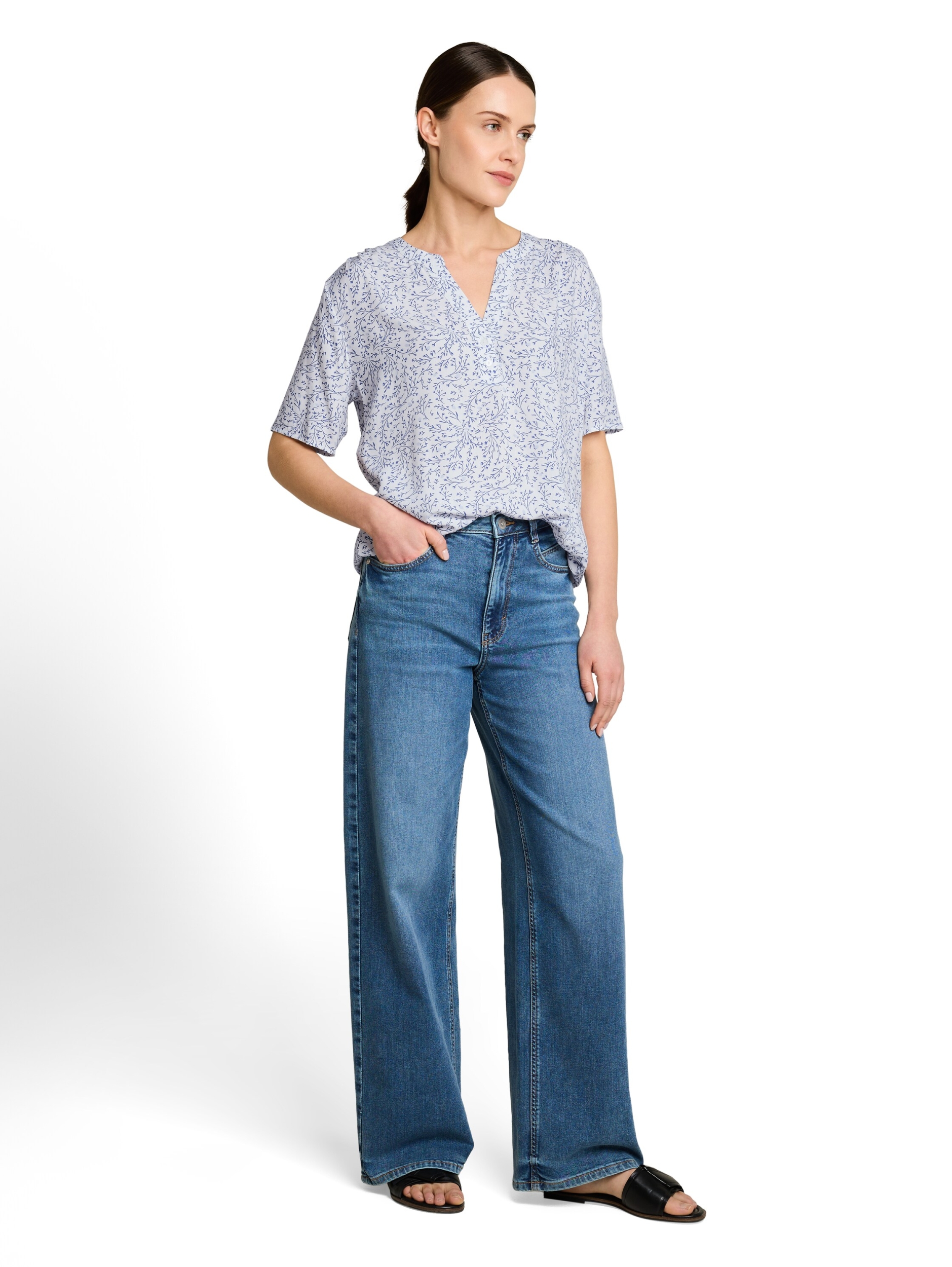 blouse printed shortsleeves #3