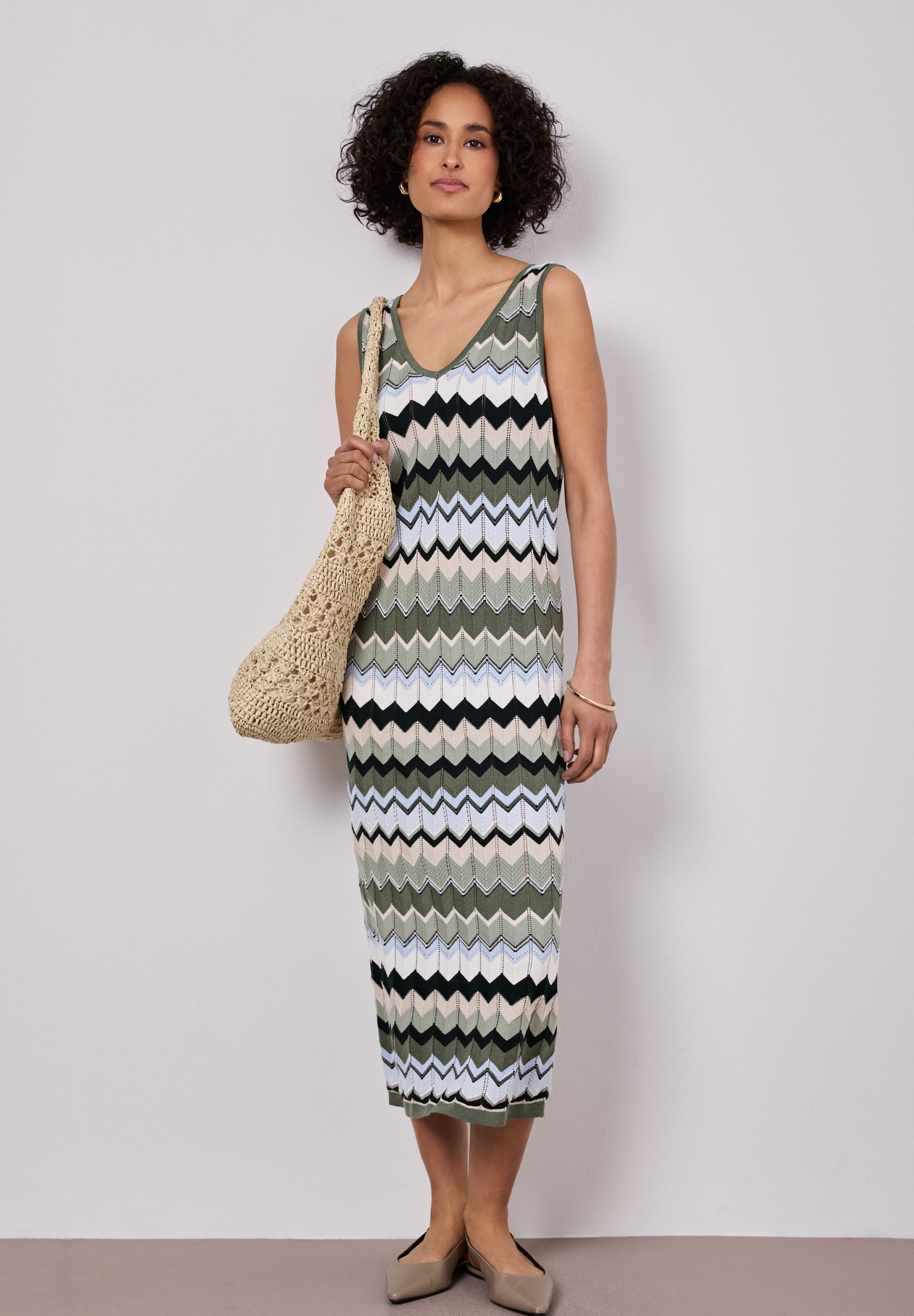 multicolor zig-zag dress #3