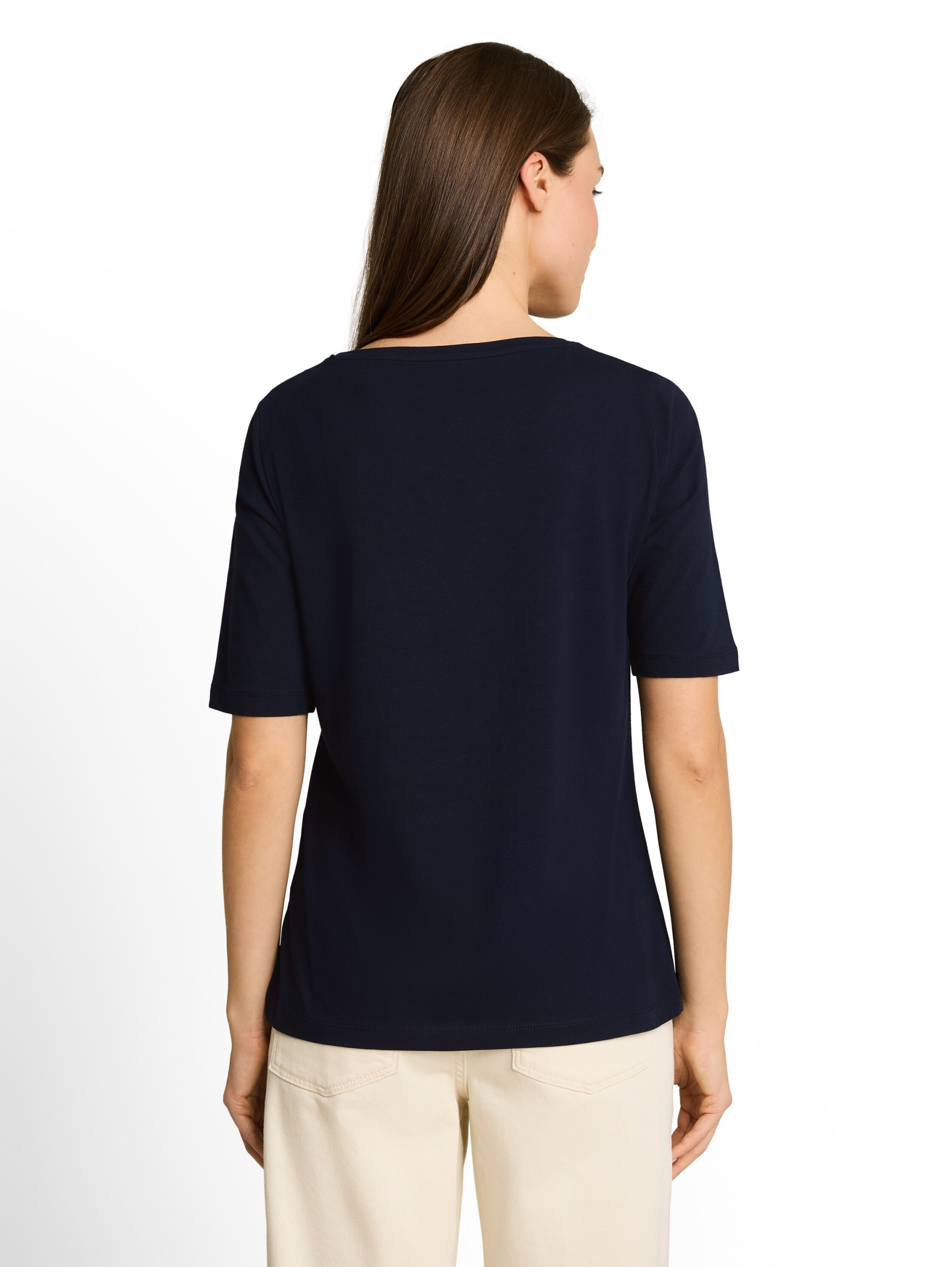 T-shirt crew neck with print #4