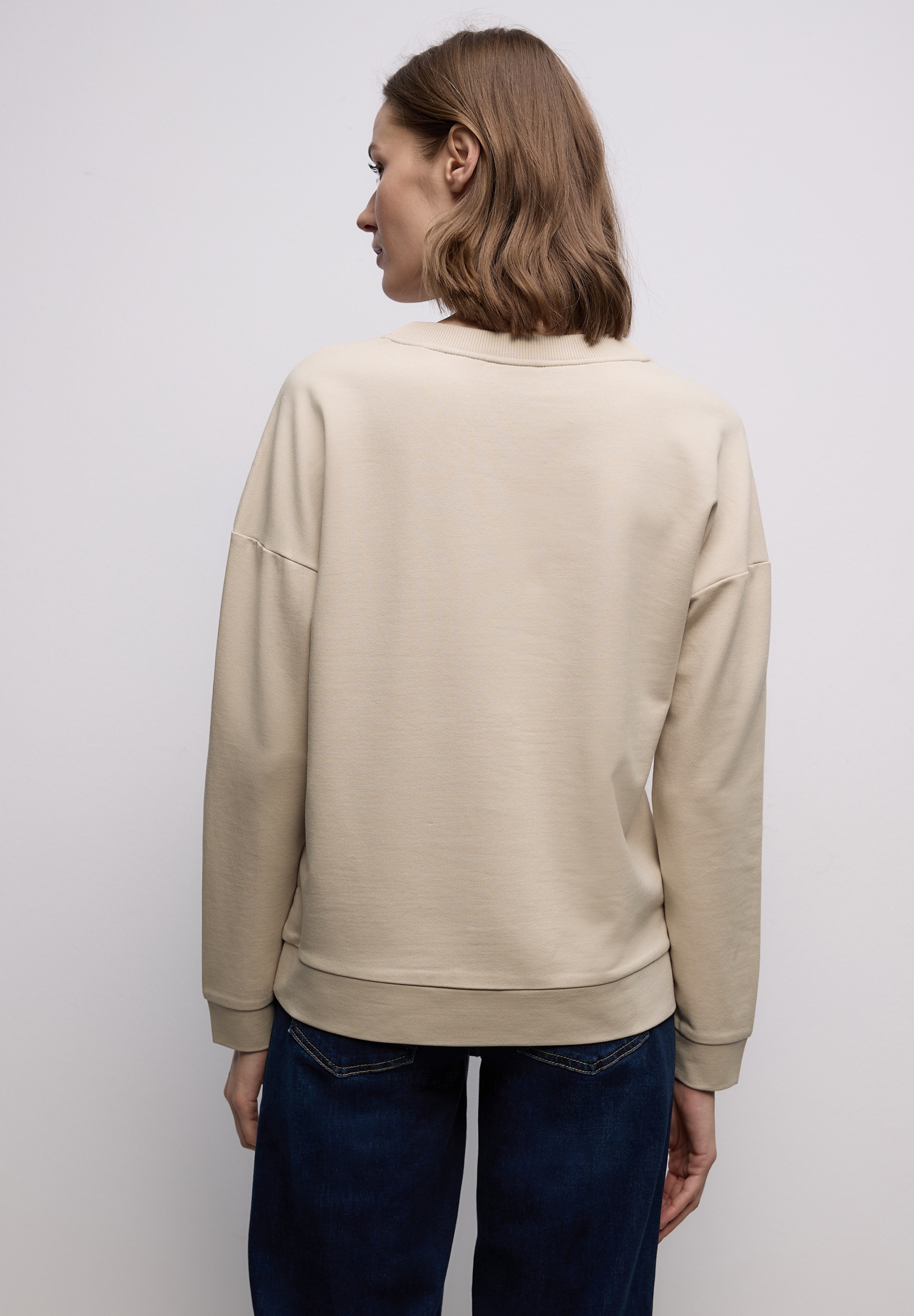 flock wording shirt w.rib neck #4