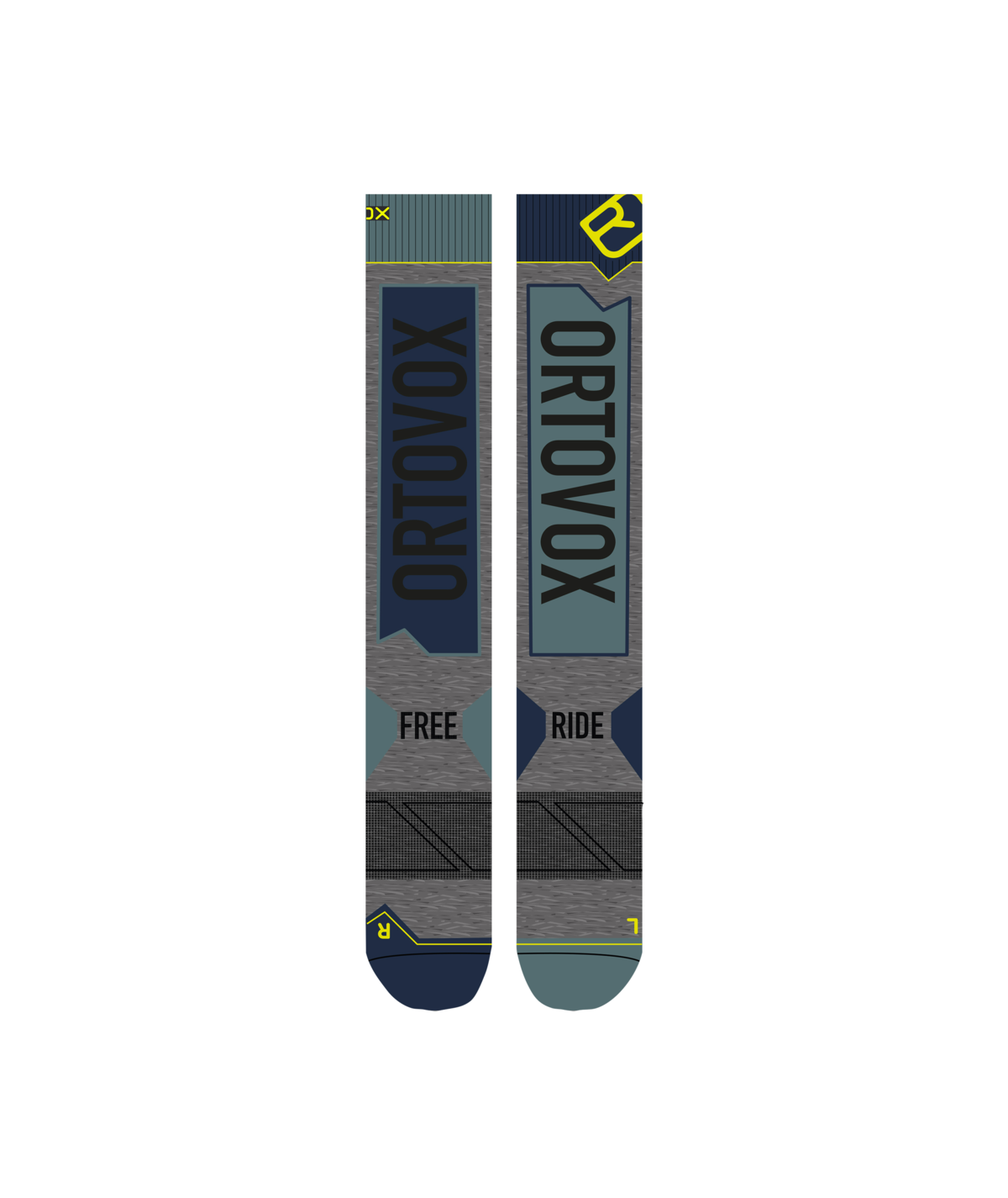 FREE RIDE LONG SOCKS M #1