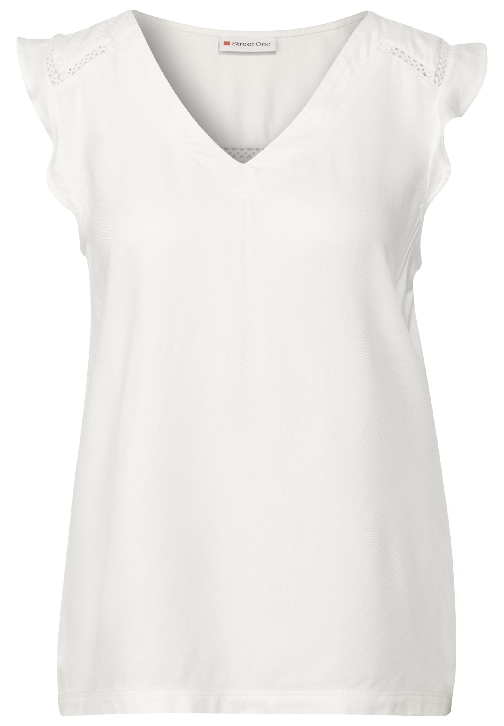 LTD QR volant top w.crochet de #1
