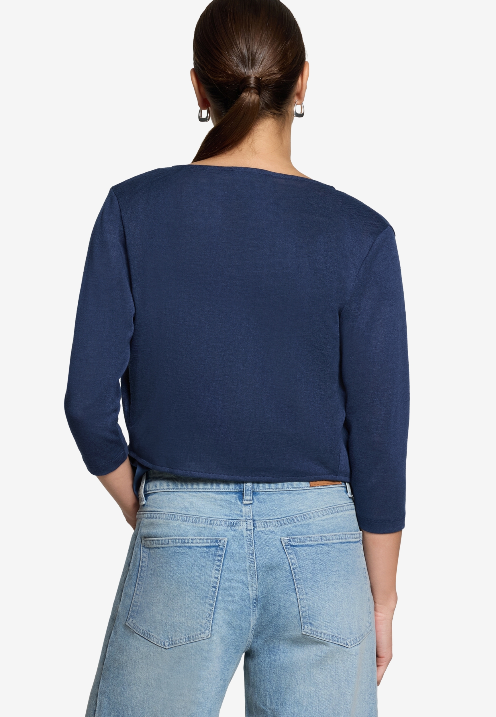 Sweat Jacke Kurz 3/4 Arm #3