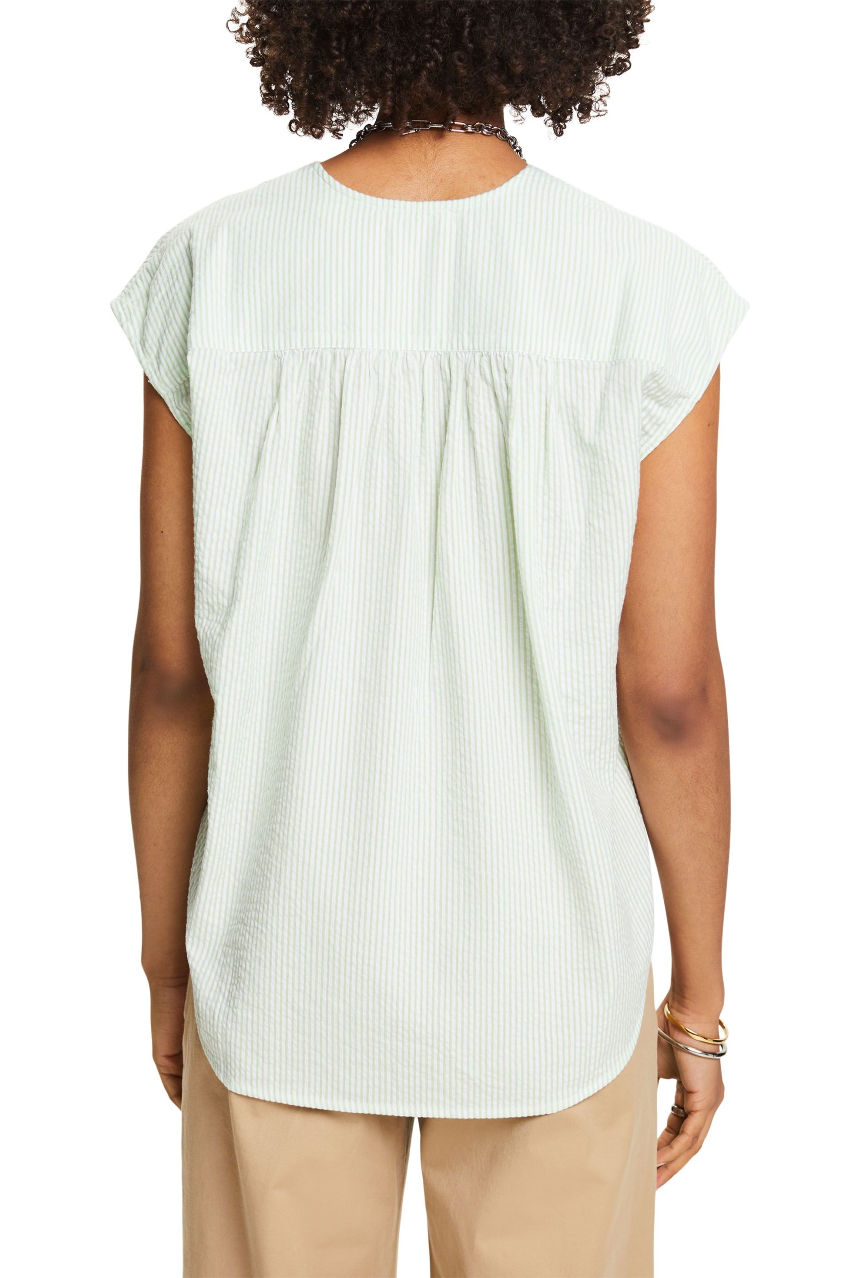 Women Blouses woven sleeveless #3