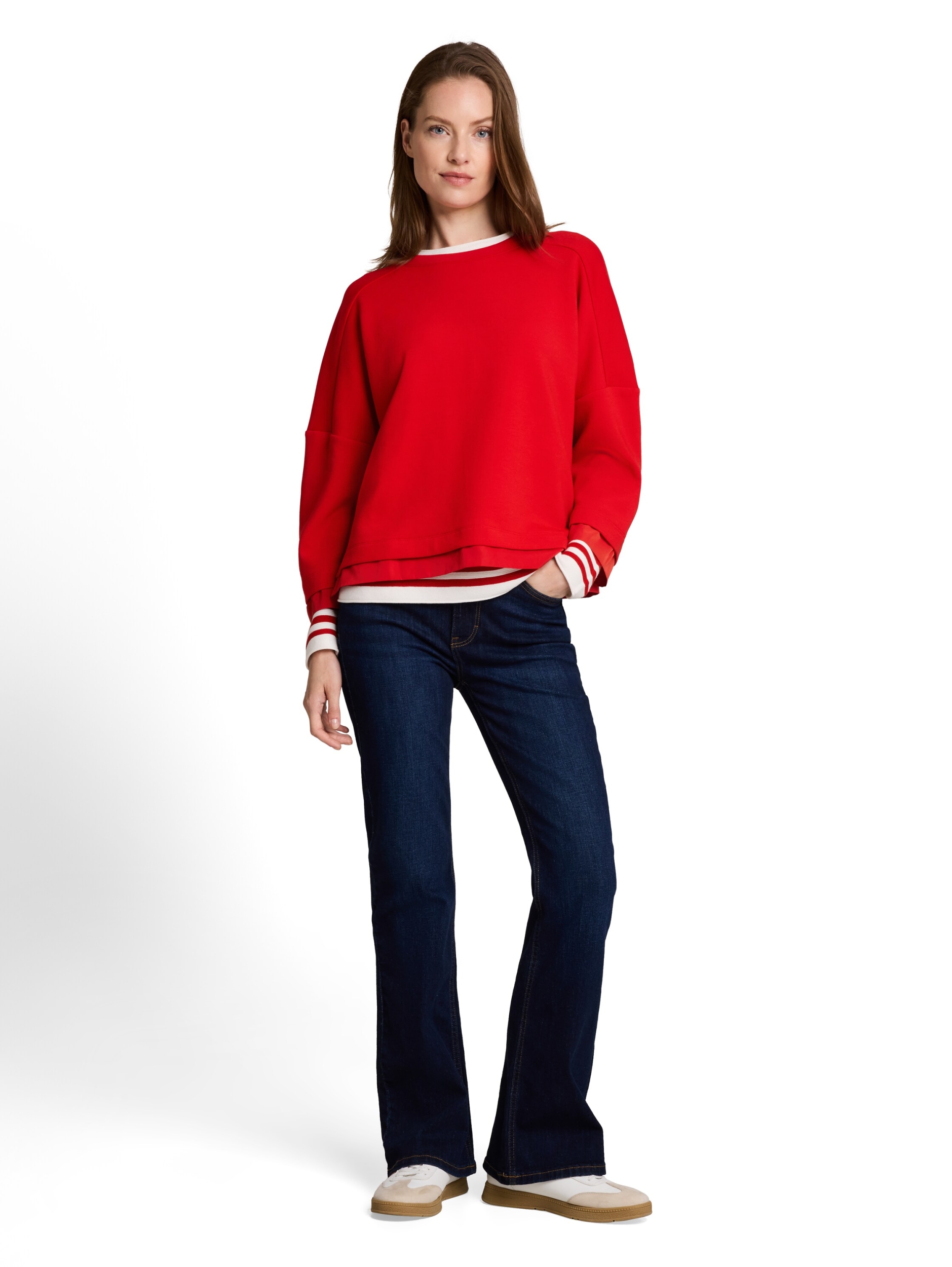 Sweatshirt boxy shape nylon de #3
