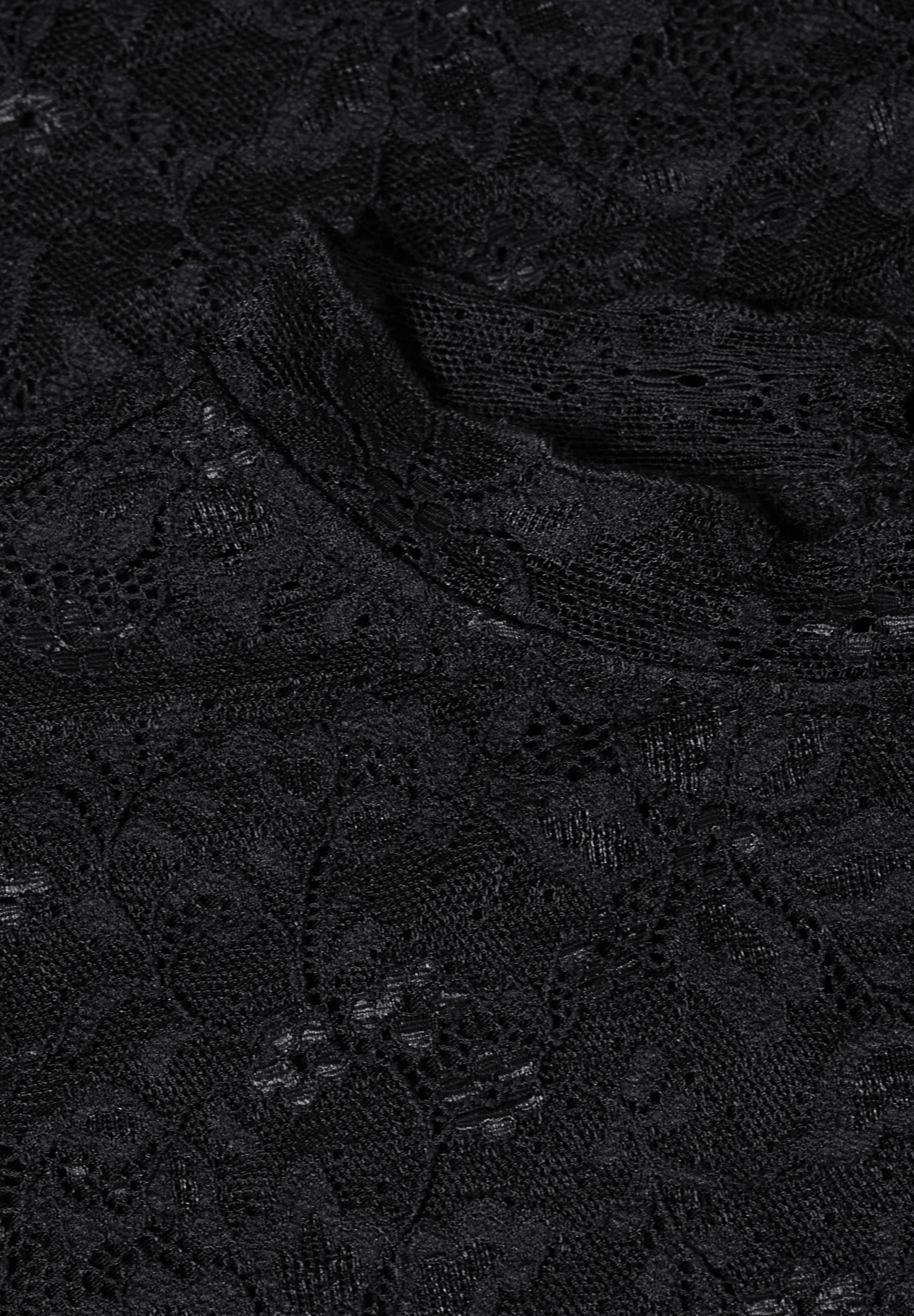 LTD QR lace turtle neck shirt #2