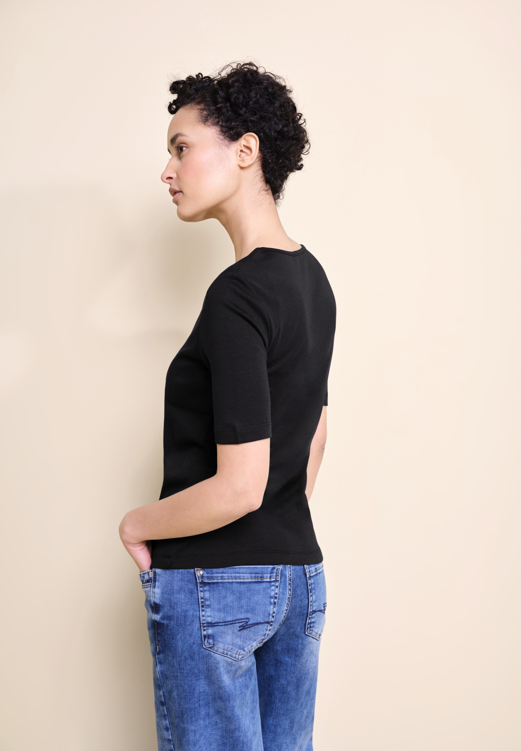 T-Shirt in Unifarbe #4
