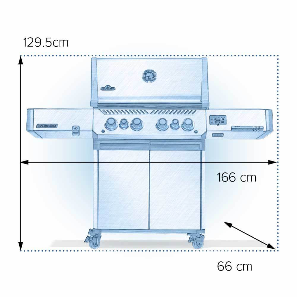 Prestige® 500® Connected Propangasgrill mit Infrarot-Seiten- und Heckbrenner, Edelstahl #4