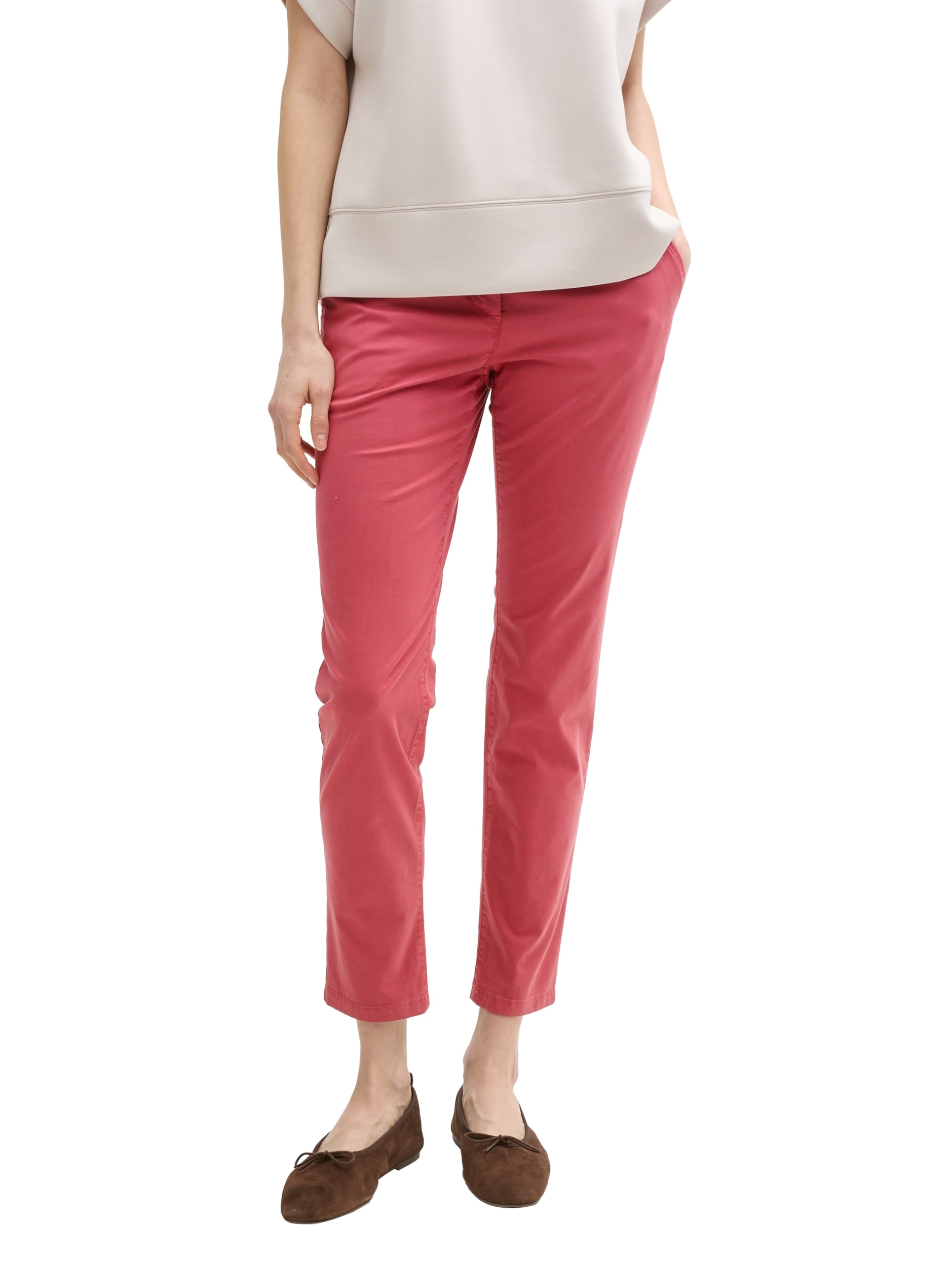 Slim Chino Hose mit Gürtel #2