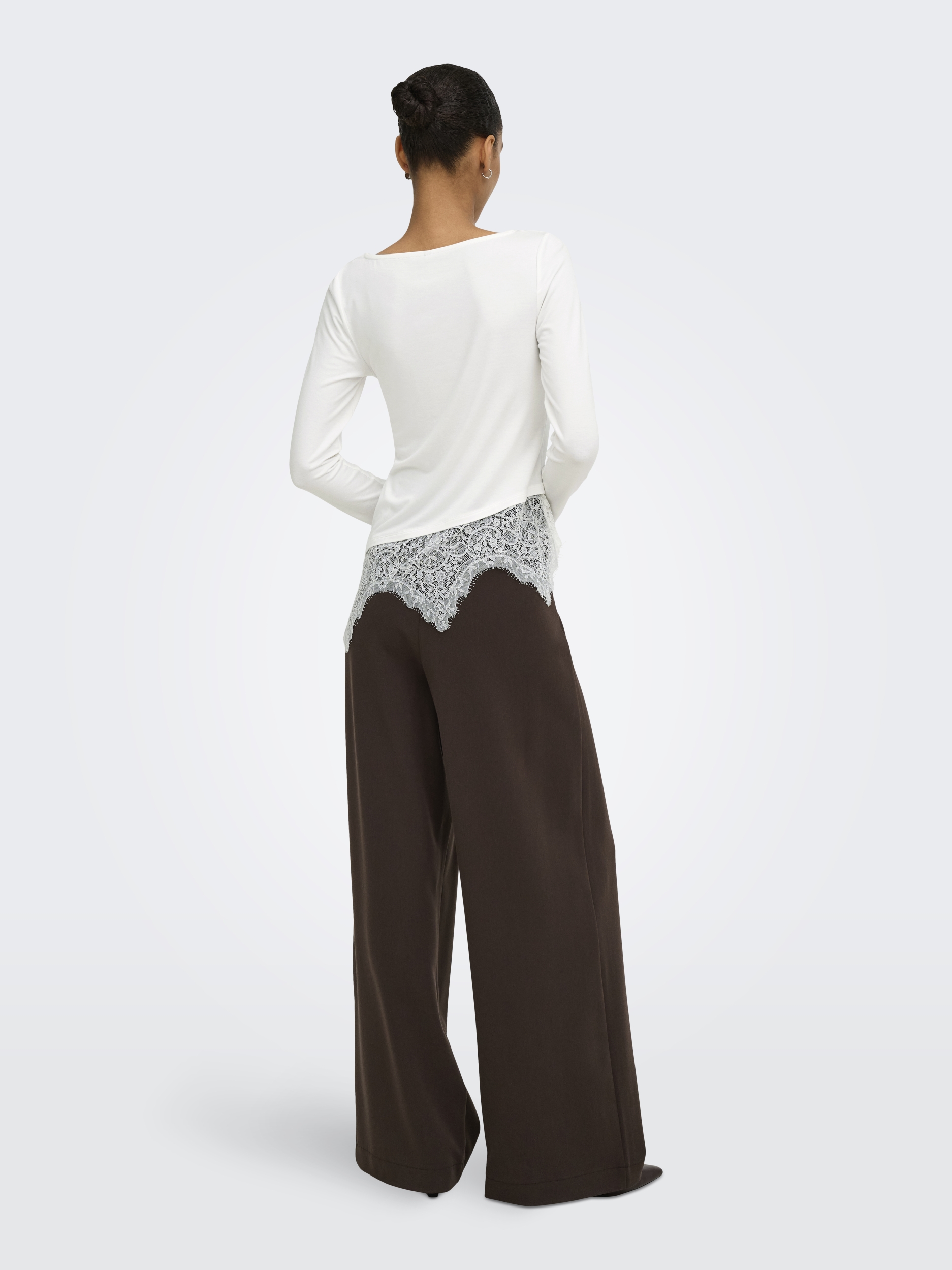 ONLLAILA LS LACE MIX TOP JRS #5