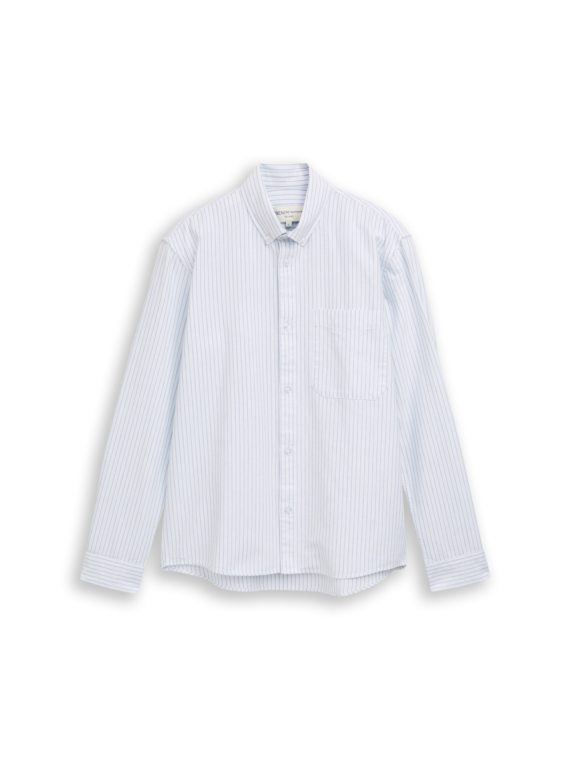 relaxed striped shirt #1