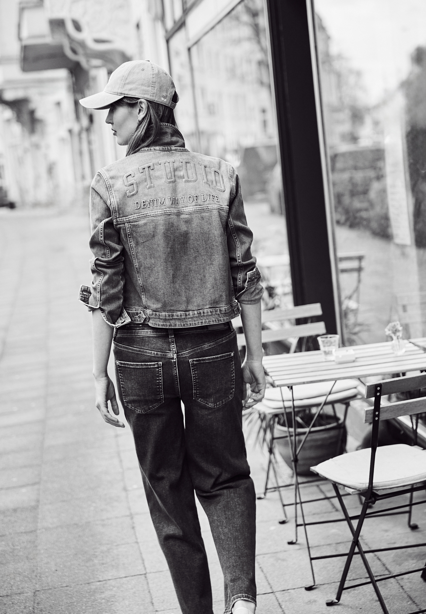 Studio Style Jacket.Medium blu #4