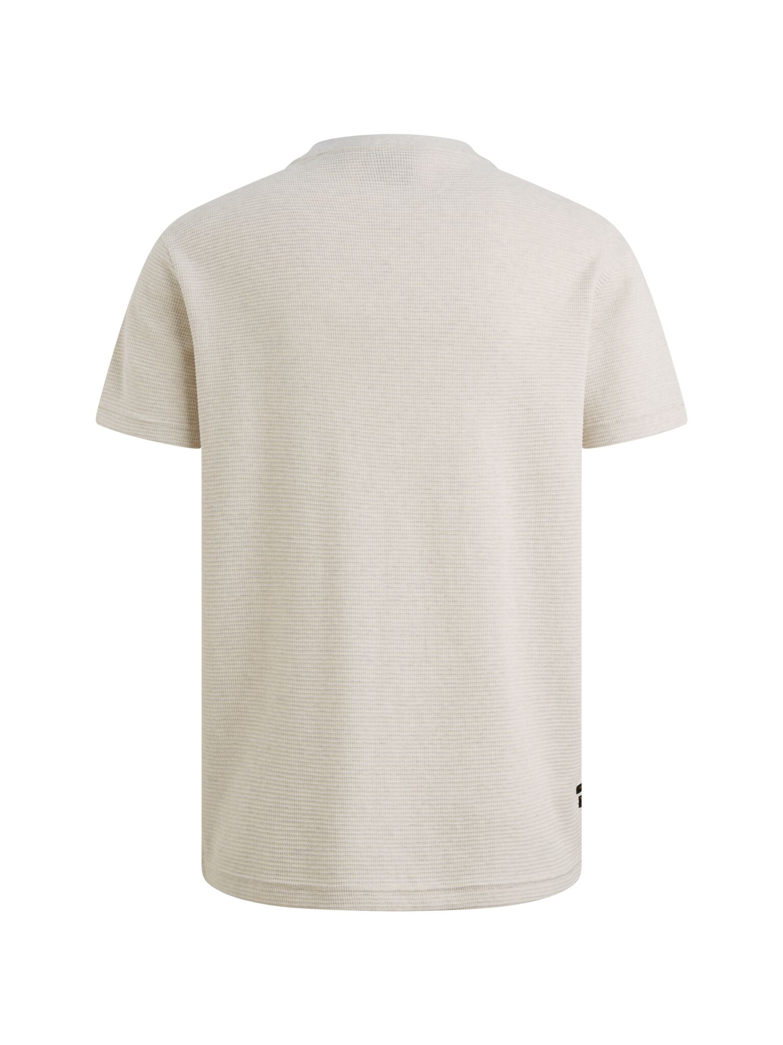 Short sleeve r-neck two tone textu #2