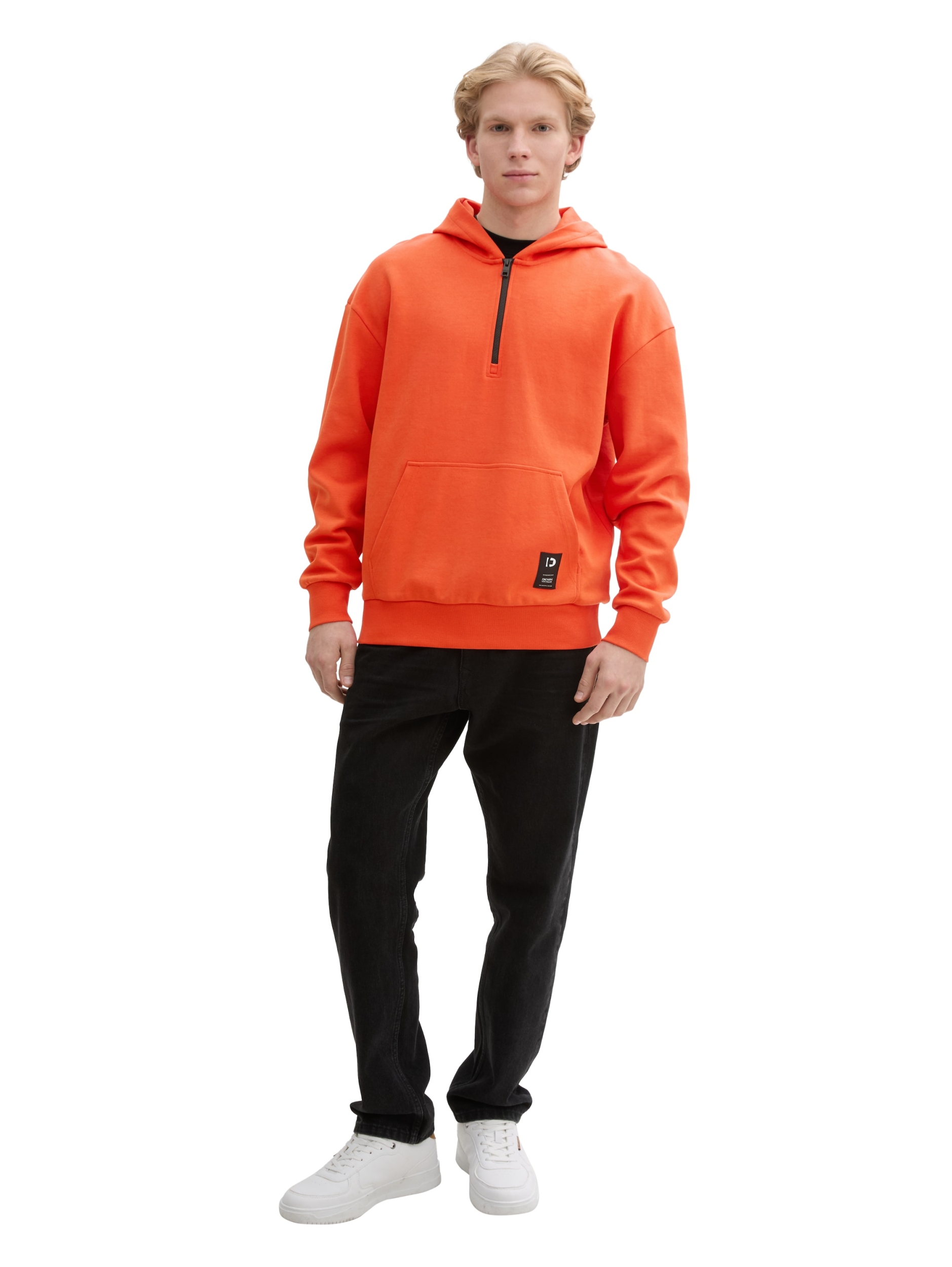 Relaxed Fit Hoodie Sweatshirt mit Reißverschluss #3