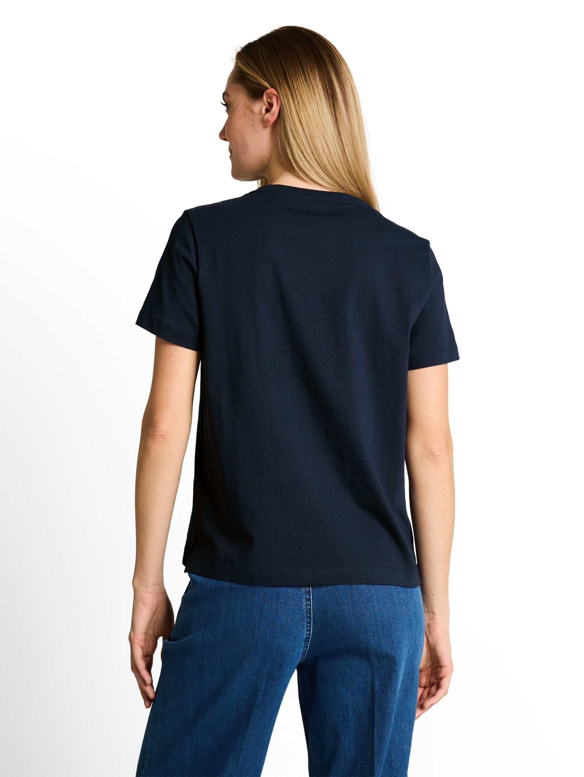 T-Shirt crew neck front print #4