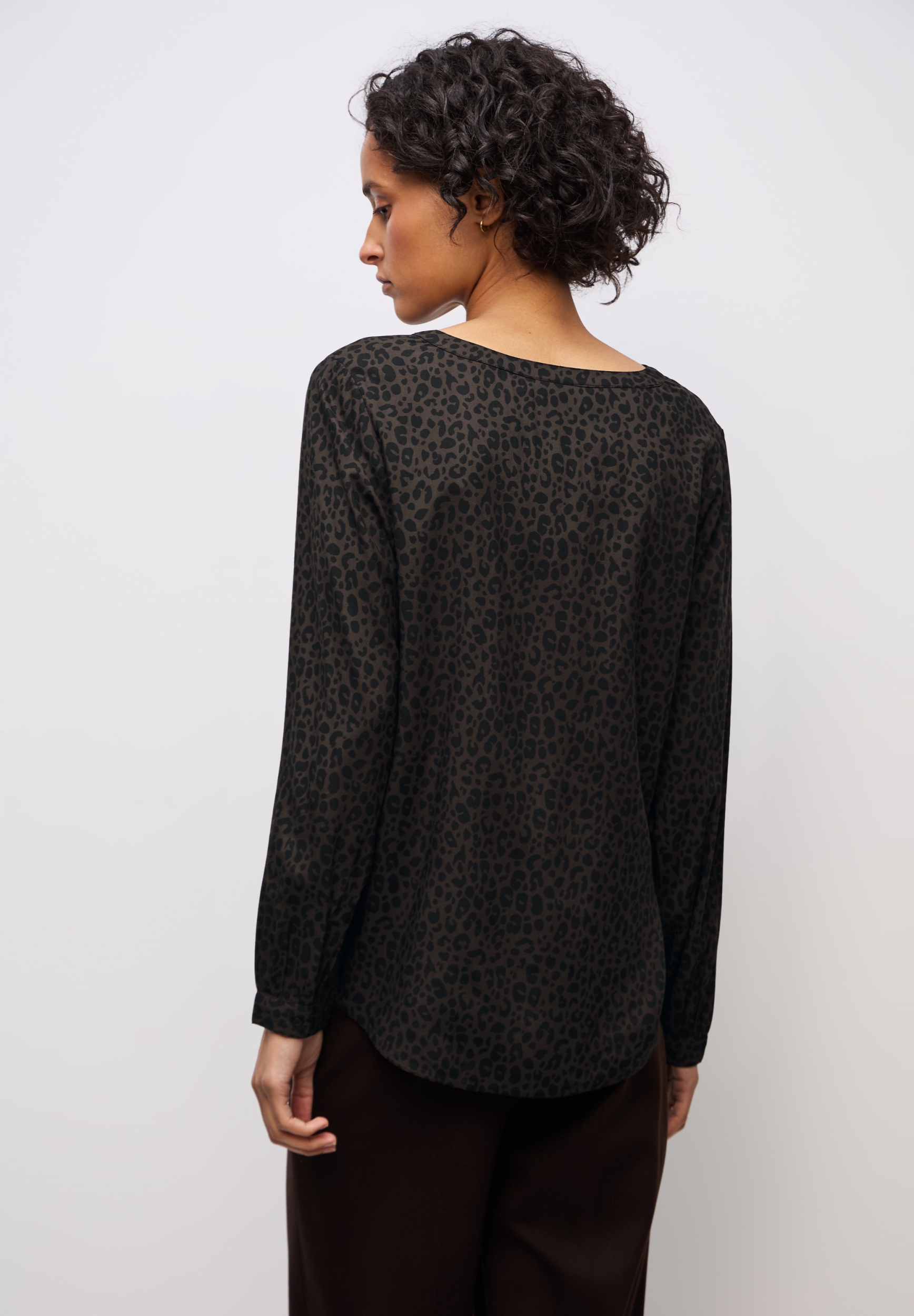 LTD QR Splitneck tunic blouse #4