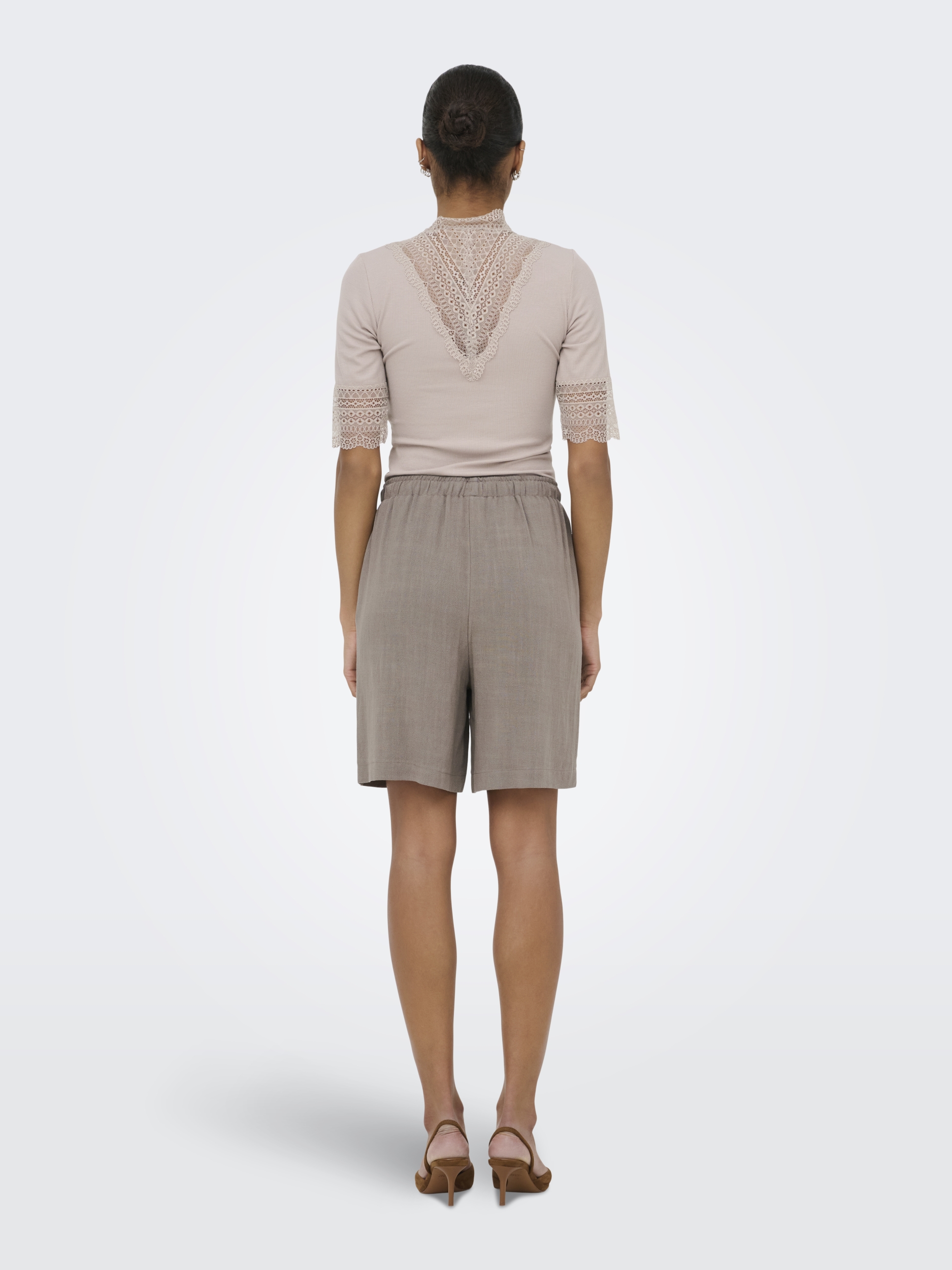 ONLSIESTA MW PULL-UP LIN BL SHORTSNOOS #5