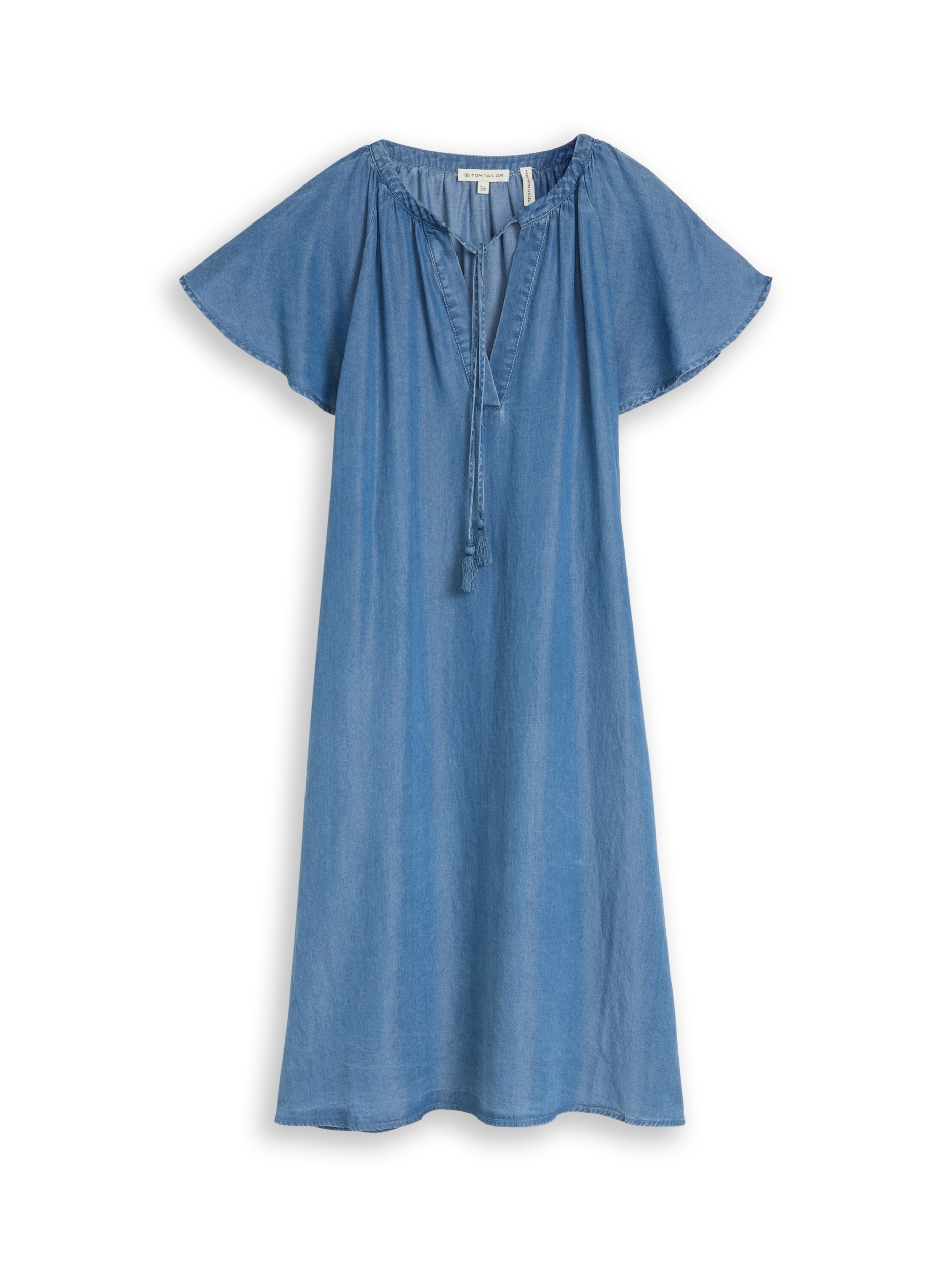 dress feminine denim look #1