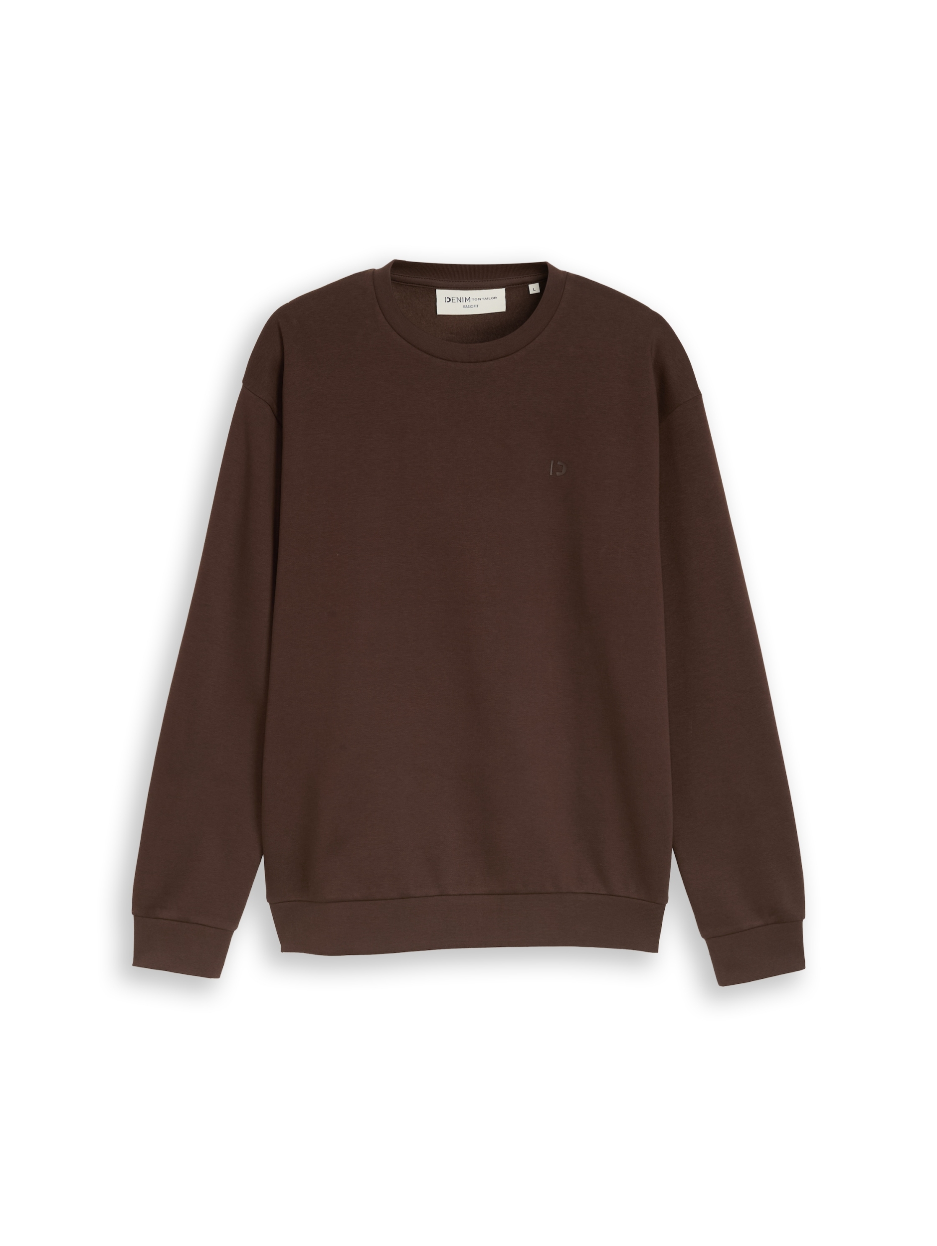 solid crew neck sweatshirt #1