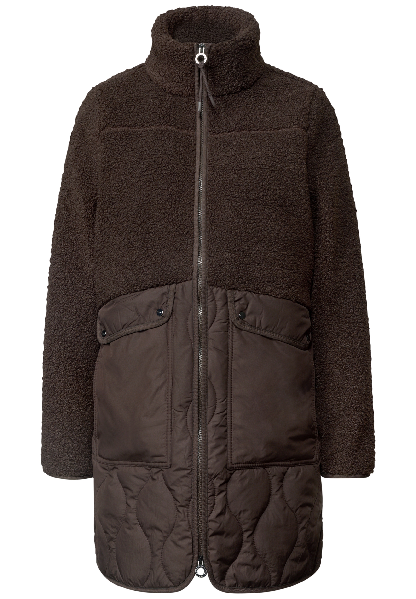 Mat Mix Teddy Coat w. Quilting #1