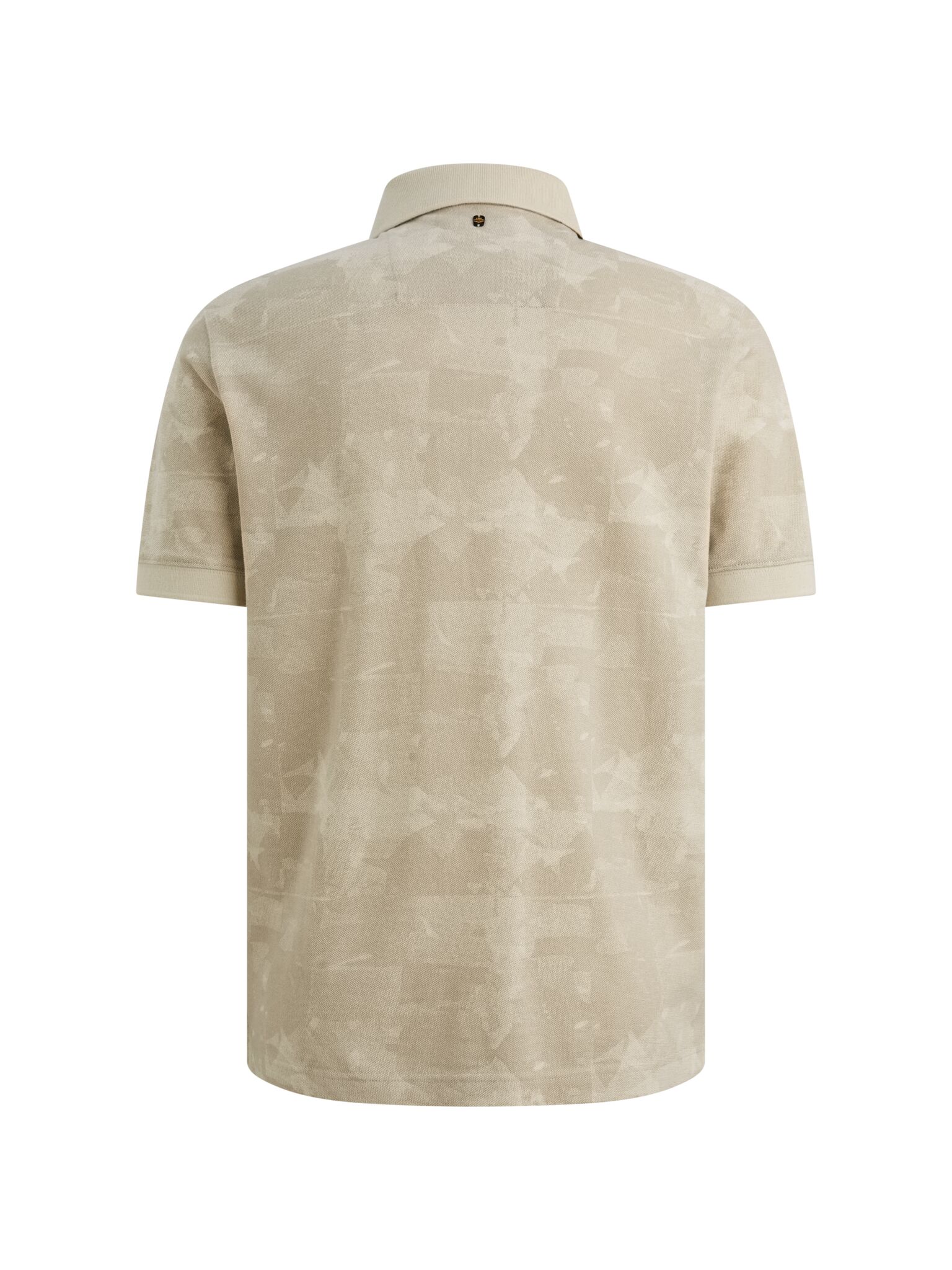 Short sleeve polo printed two tone #2