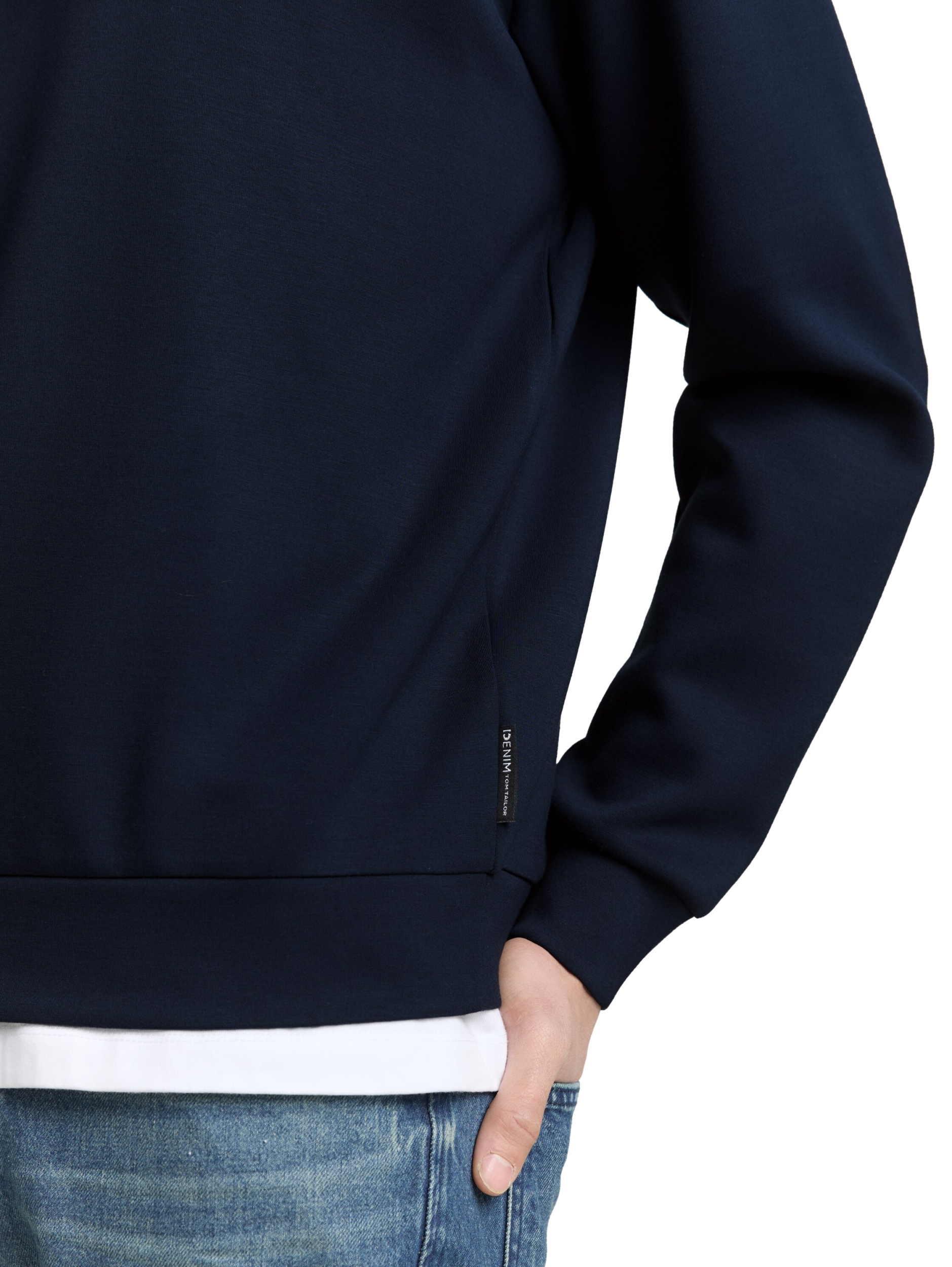 solid sleek crew neck sweater #6