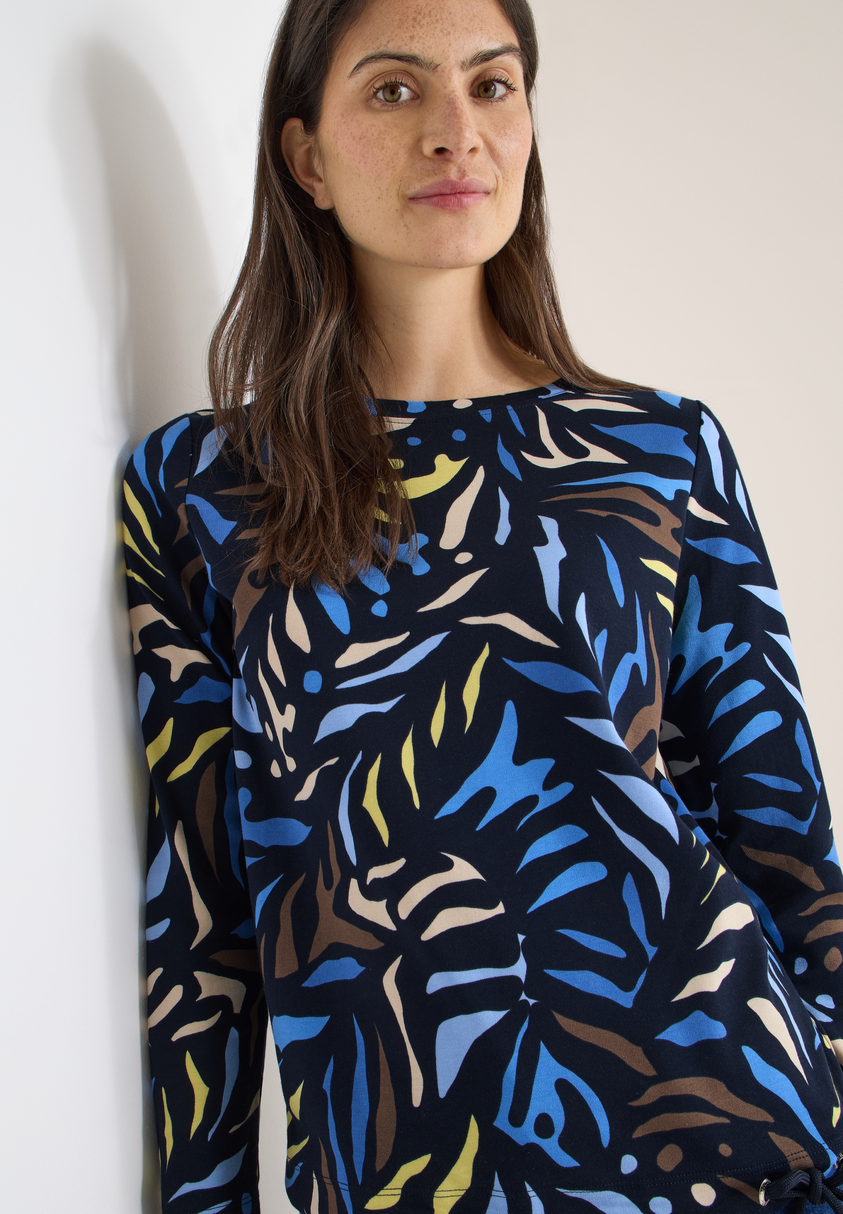 TOS Multi AOP Boatneck #6