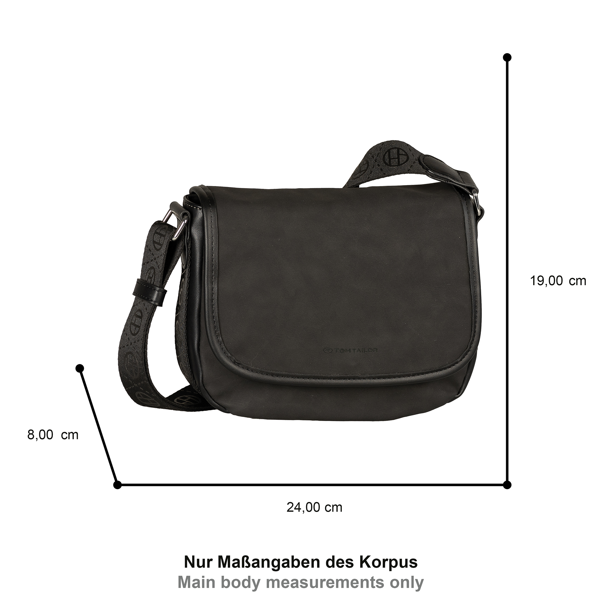 Yara, Saddle bag, black #5
