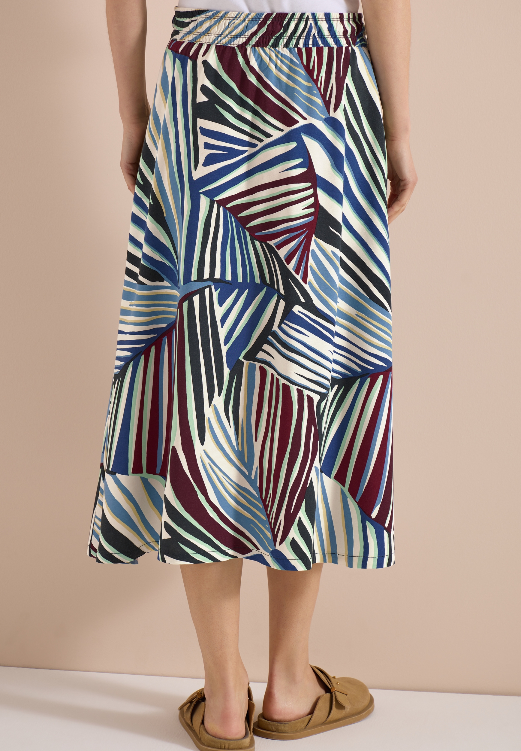 Midi Skirt Multicolor AOP #4