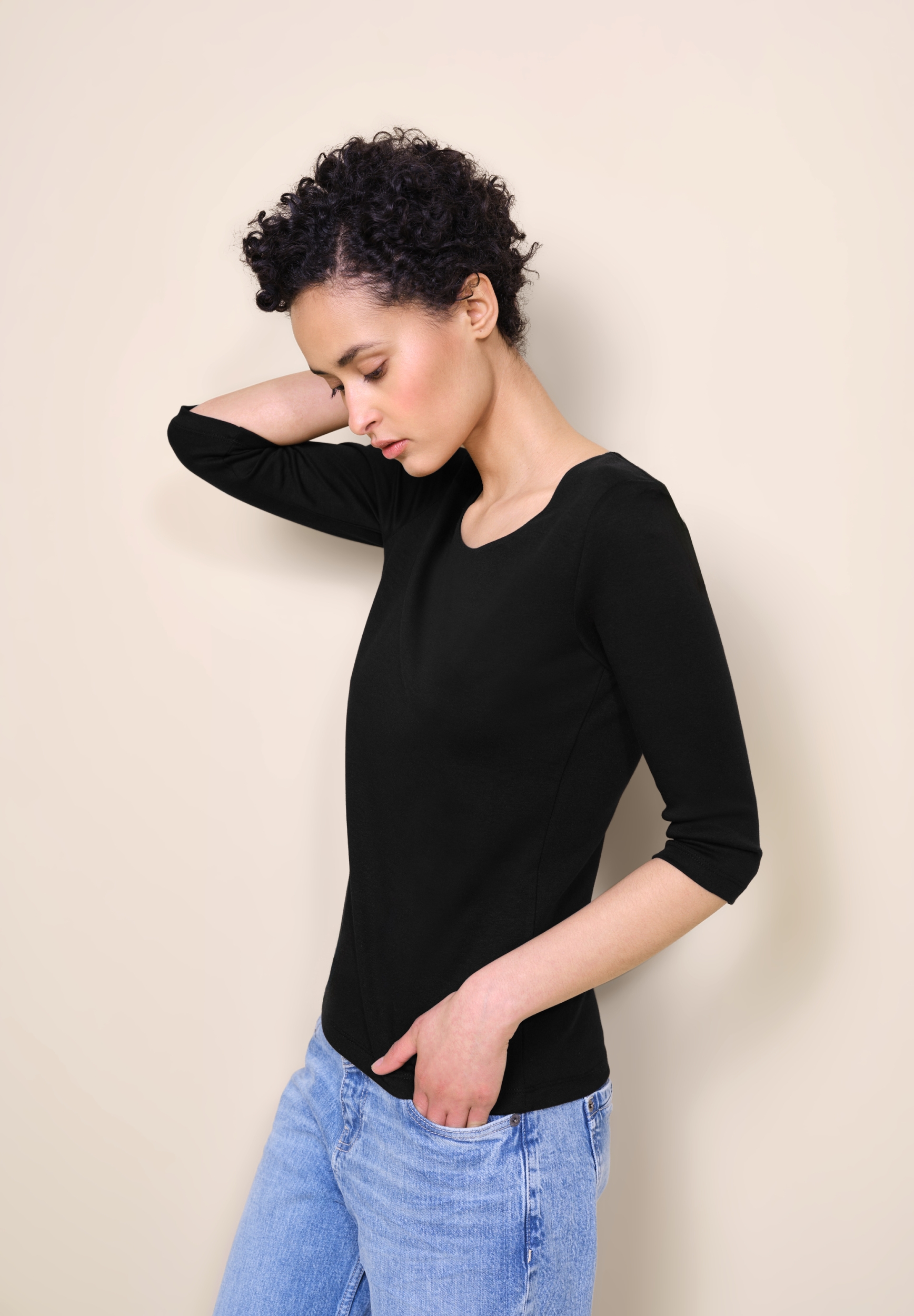 Shirt in Unifarbe #3