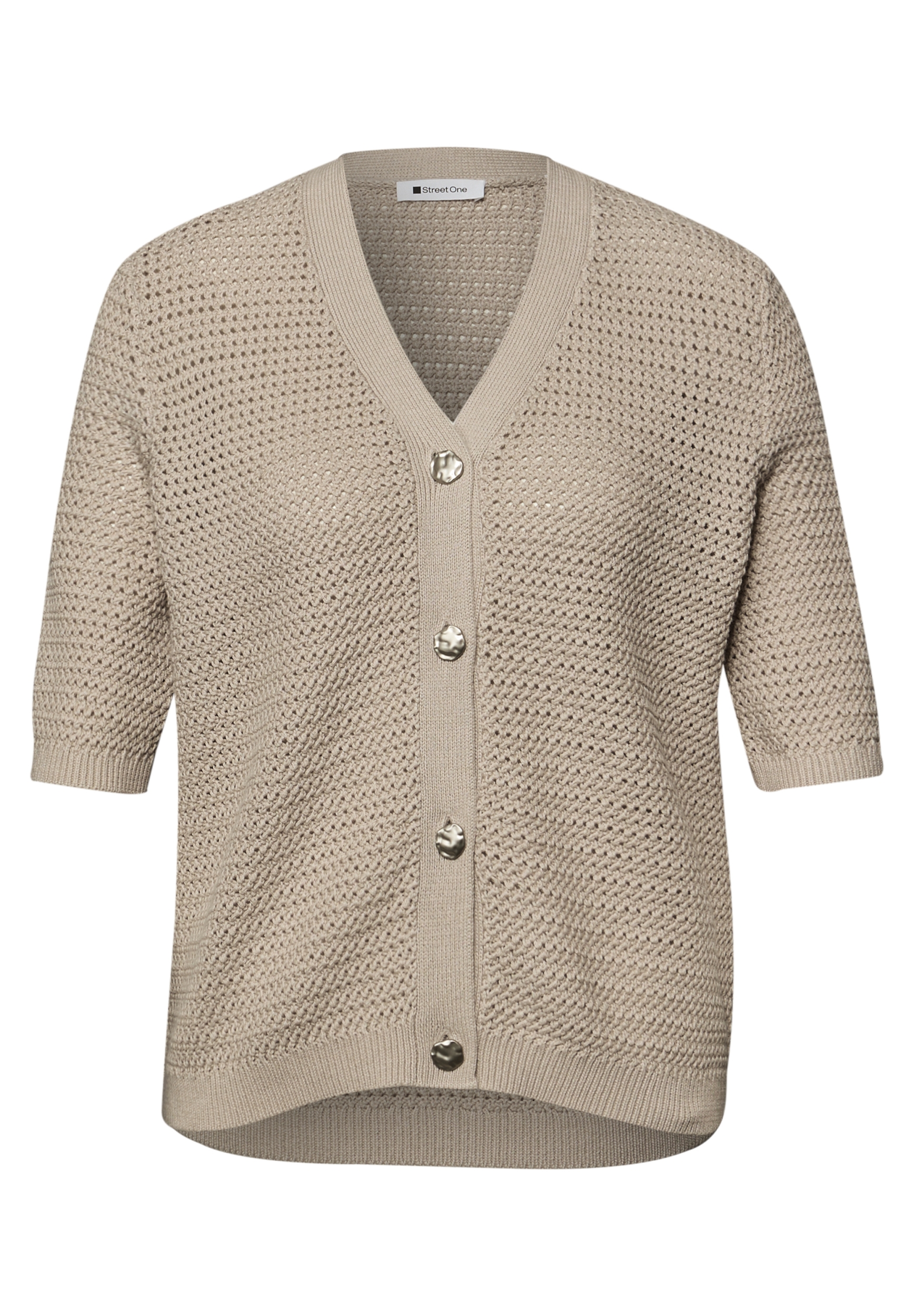 v-neck cardigan structure #1