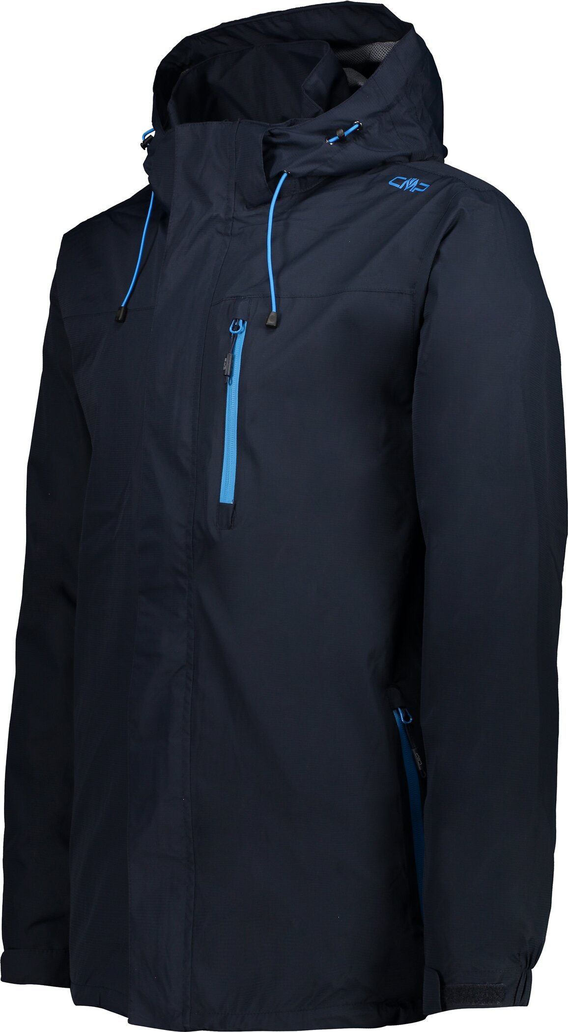 MAN RAIN JACKET ZIP HOOD WITH VENTI #3