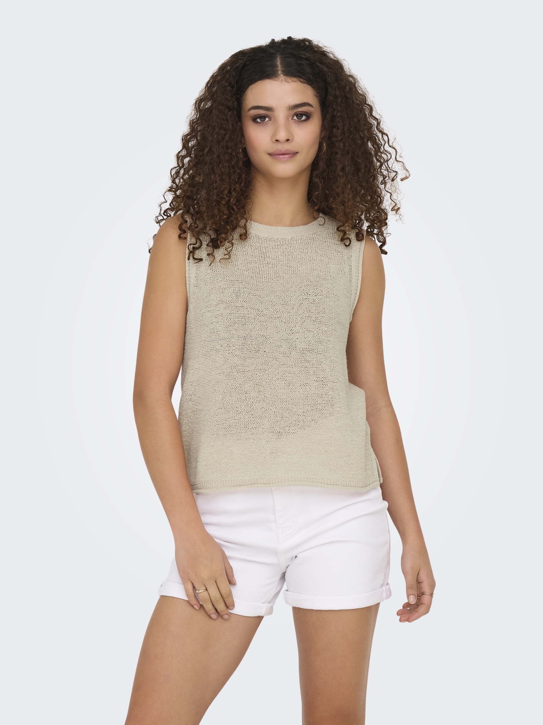 ONLSUNNY O-NECK TANK TOP KNT #3