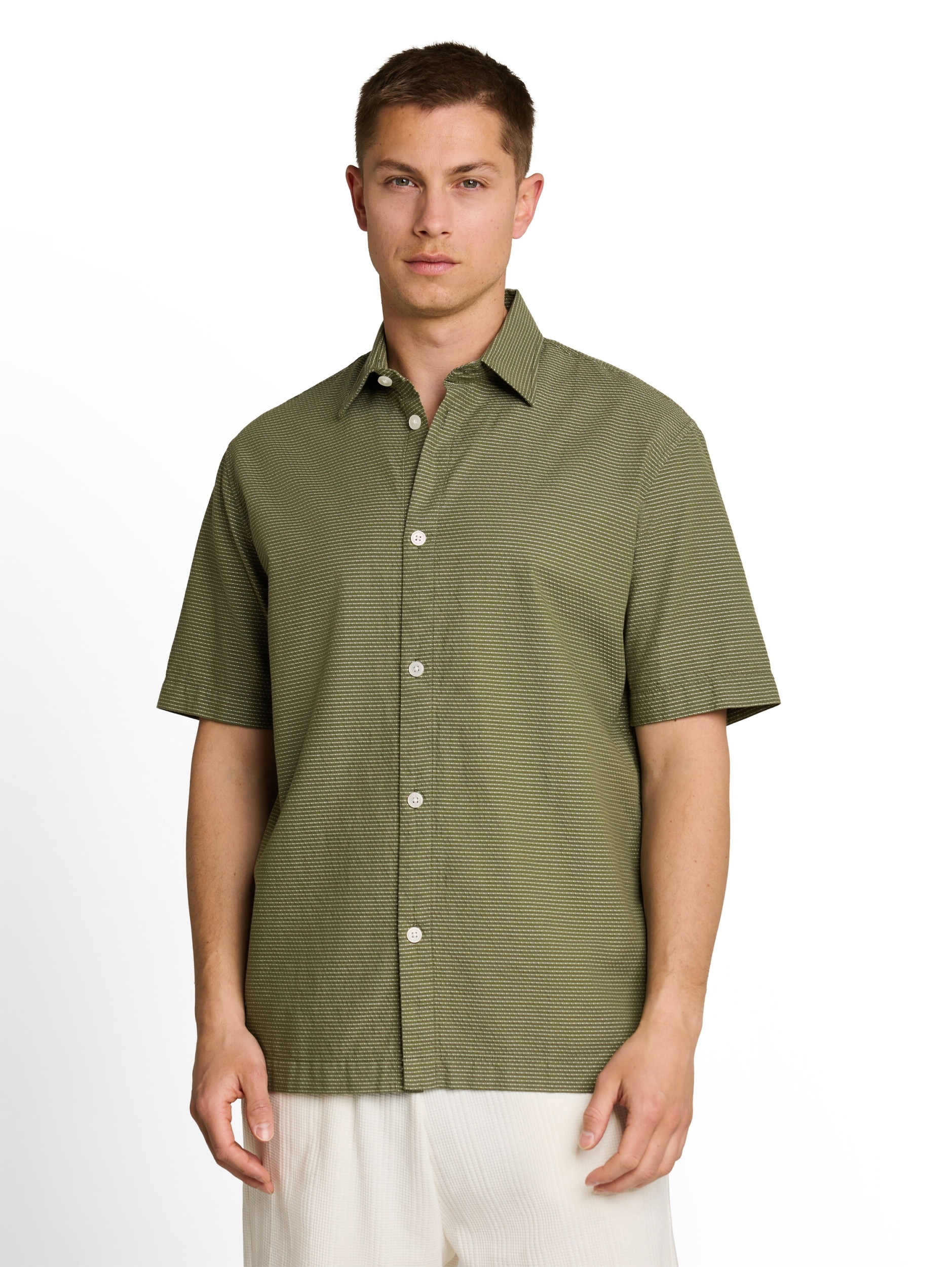 relaxed structured shirt #5