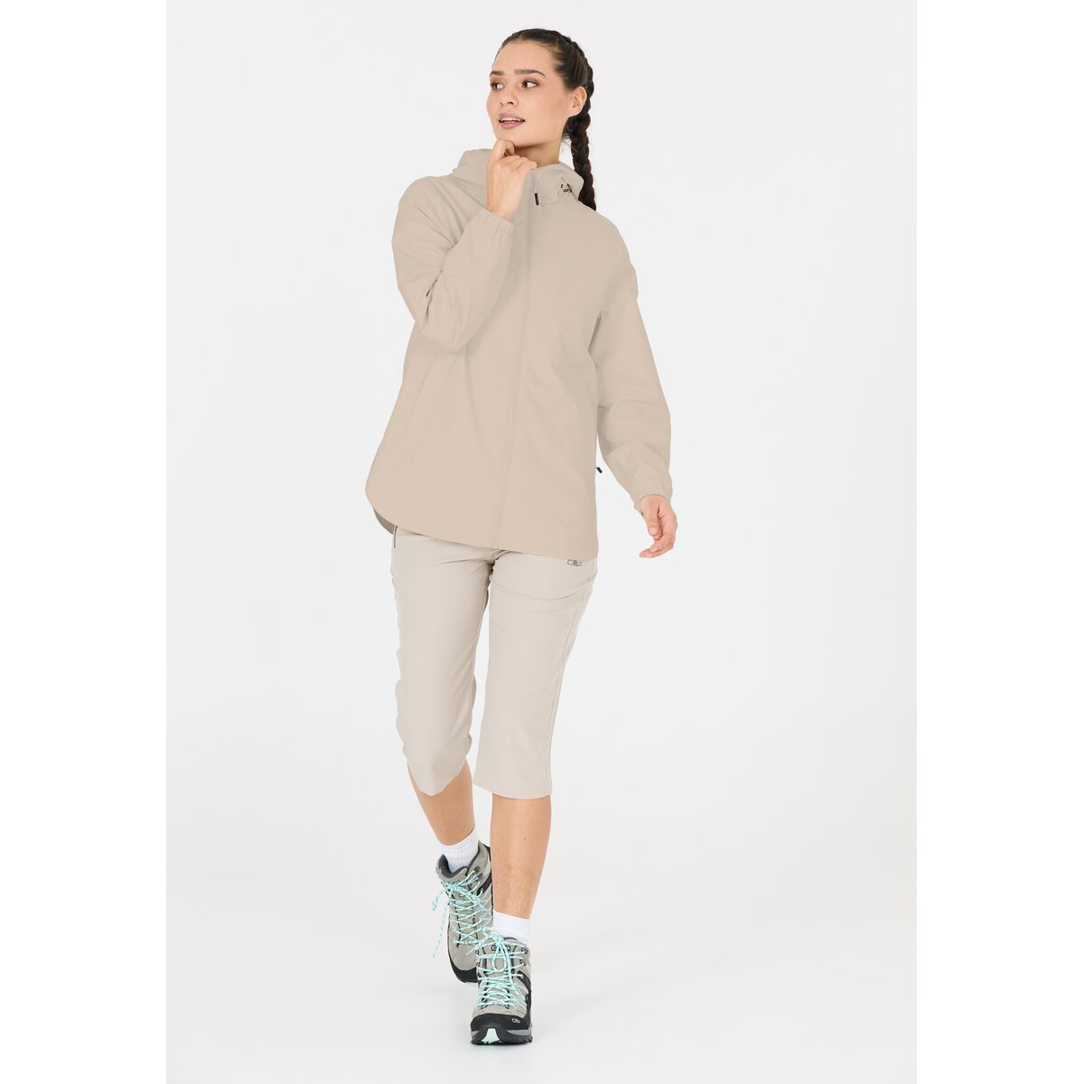 WOMAN JACKET FIX HOOD #7