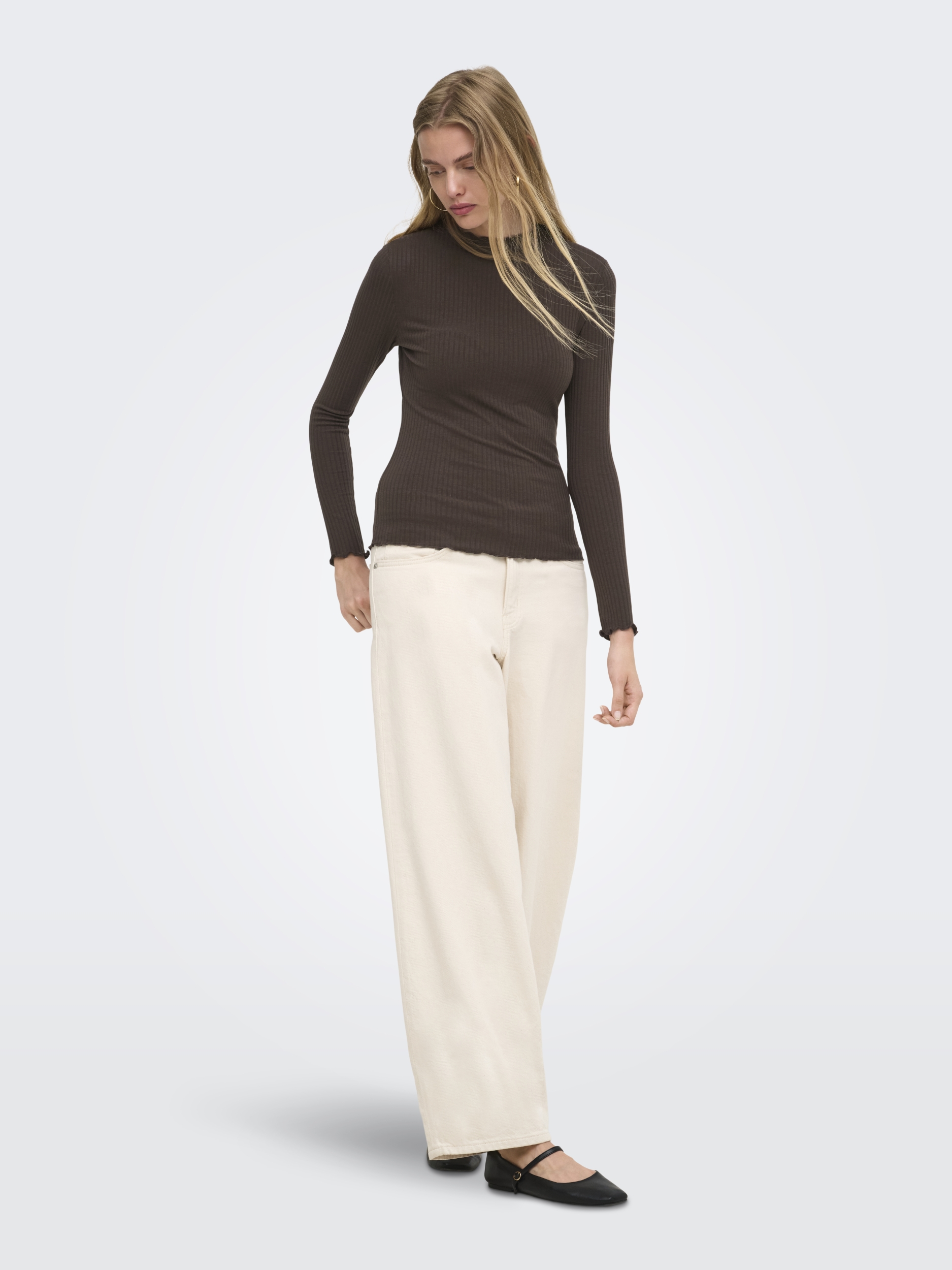 ONLEMMA L/S HIGH NECK TOP NOOS JRS #6
