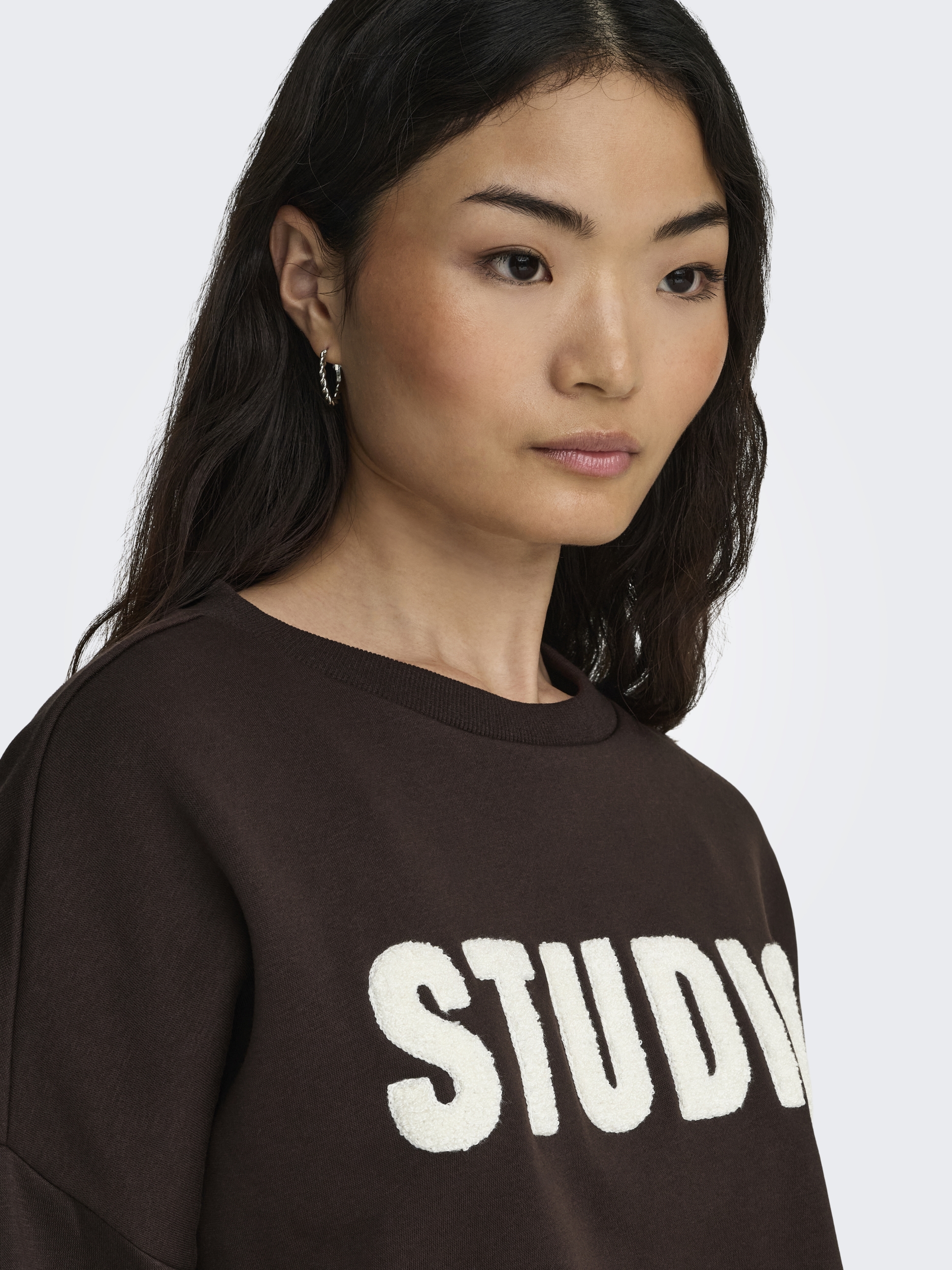 ONLSWEAT LIFE L/S CREW O.SIZE STATE NOOS #7
