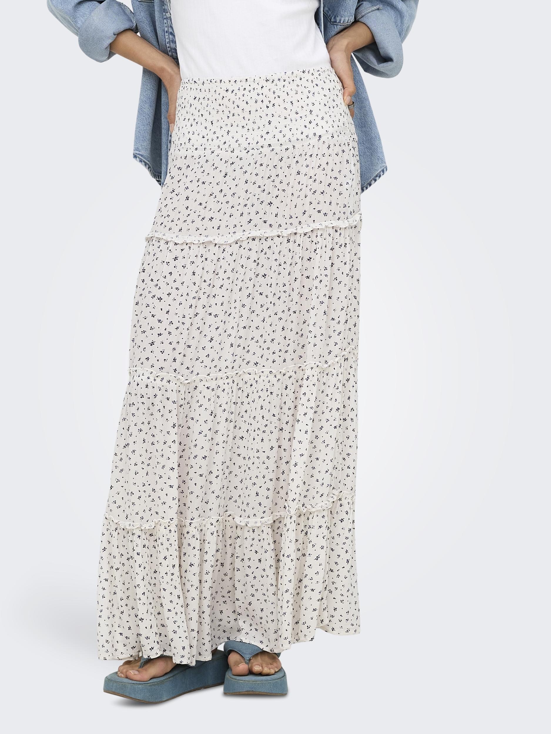 ONLFERNANDA LIFE LAYRED LONG SKIRTNOOS #4