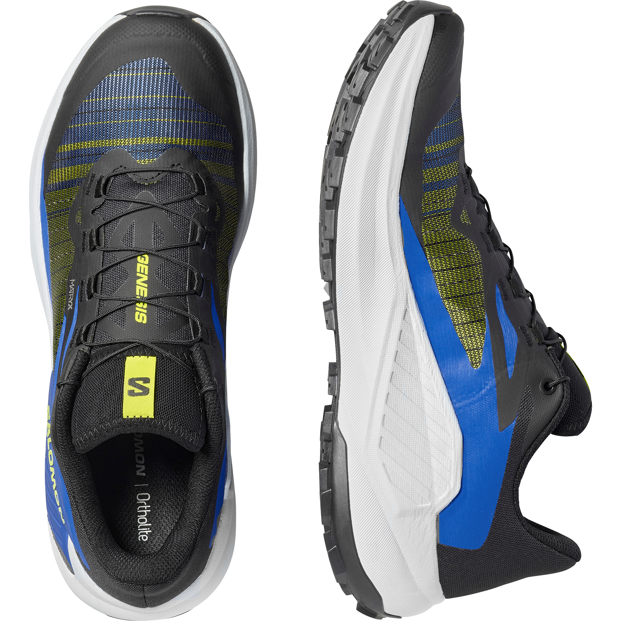 SHOES GENESIS Black/Acid Lime/ #6