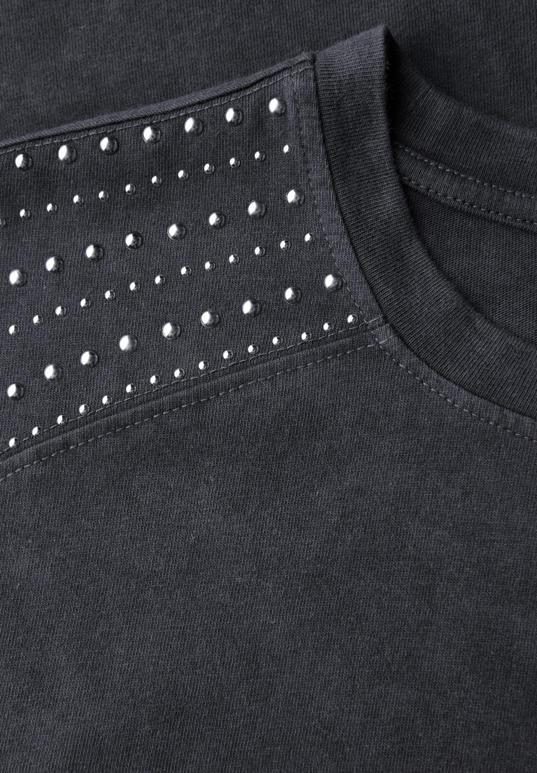 washed shirt w.stone shoulder #2