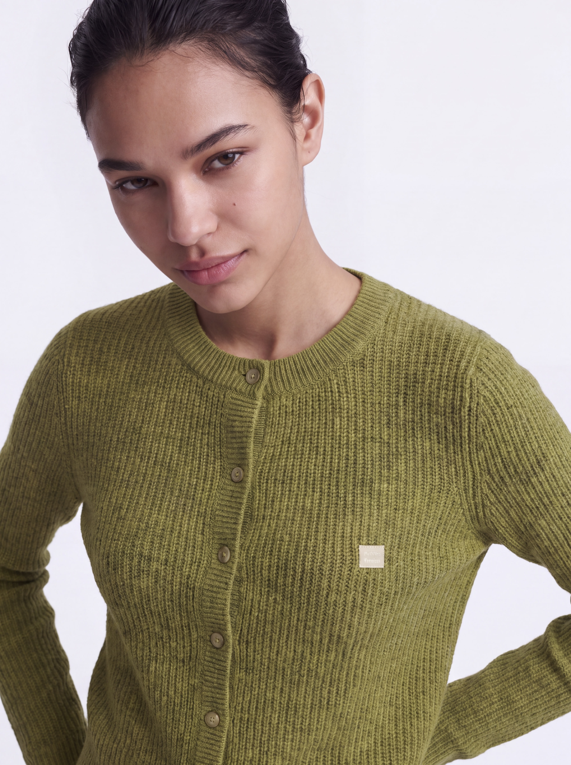 ONLVIGGA LS O-NECK BADGE CARDIGAN KNT #7