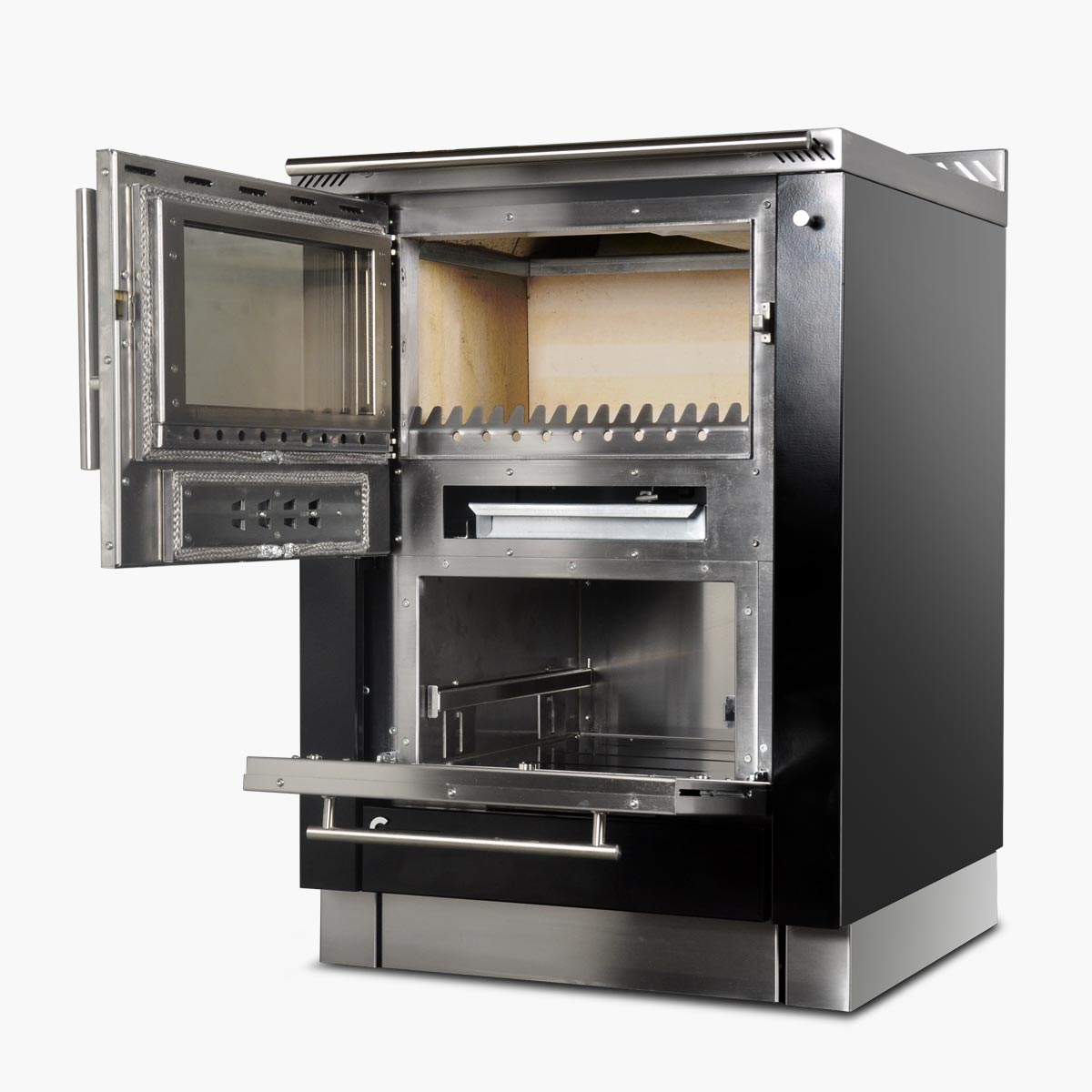 Herd JOY 50, Bodeaux/Schwarz Xenotherm, Stahlpl. RA ls hi. u. oben #3