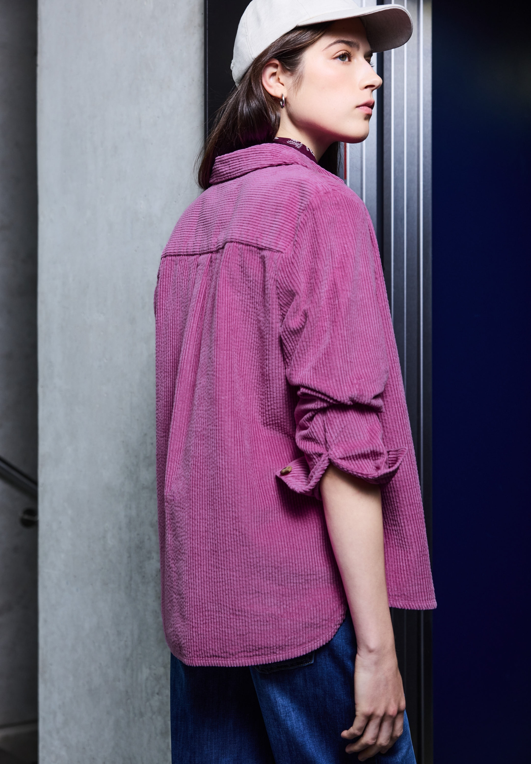 LTD QR Corduroy shirtcollar bl #4