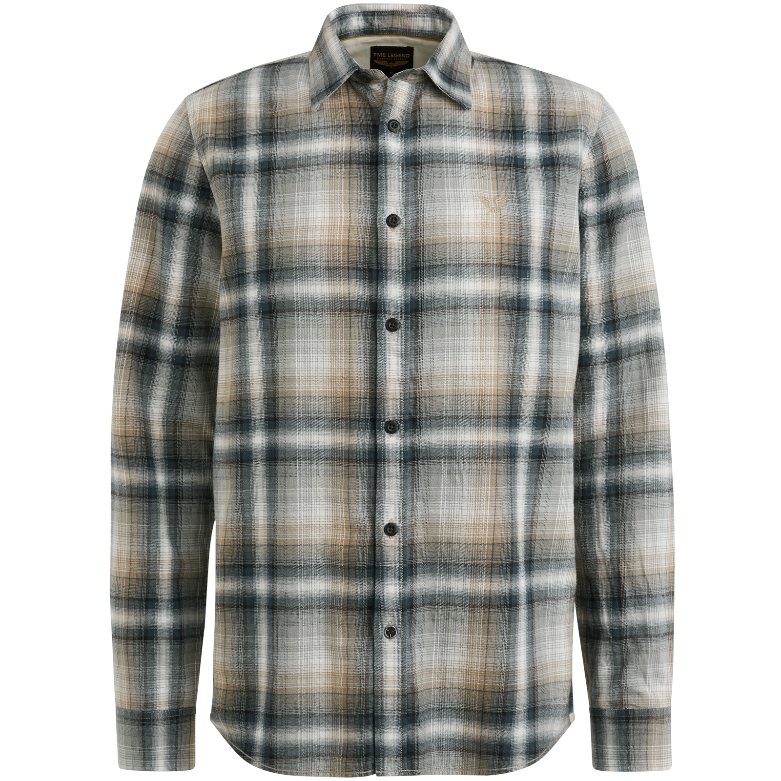 LONG SLEEVE SHIRT Twill Check #1